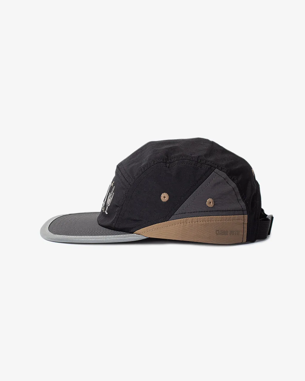 Steady Pace Trail Cap - Black & Tan sold by P & Co product image thumbnail 4