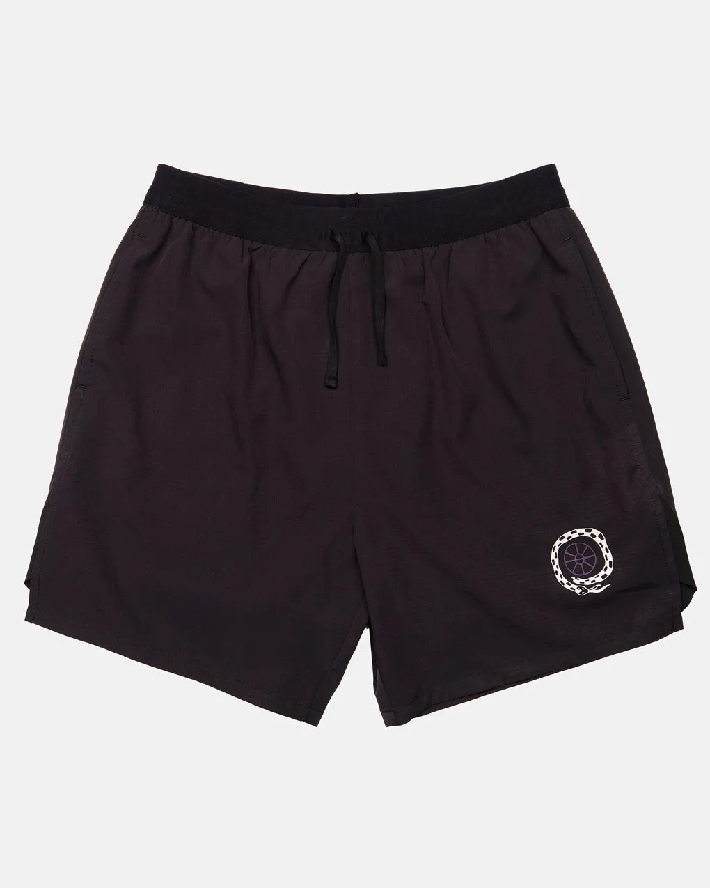 Mindset 2-in-1 Trail Short - Black & Plum sold by P & Co product image thumbnail 4