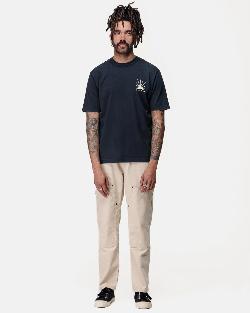 Balance In Chaos T-Shirt - Heavy Washed Black sold by P & Co product image thumbnail 3