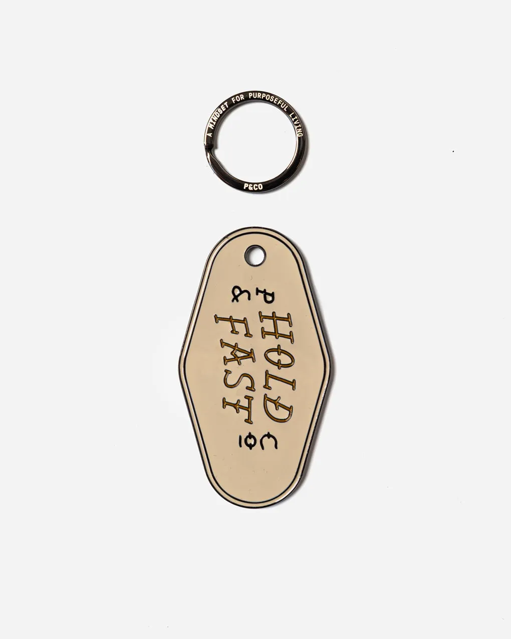 Hold Fast Enamel Motel Fob - Bone sold by P & Co product image thumbnail 2