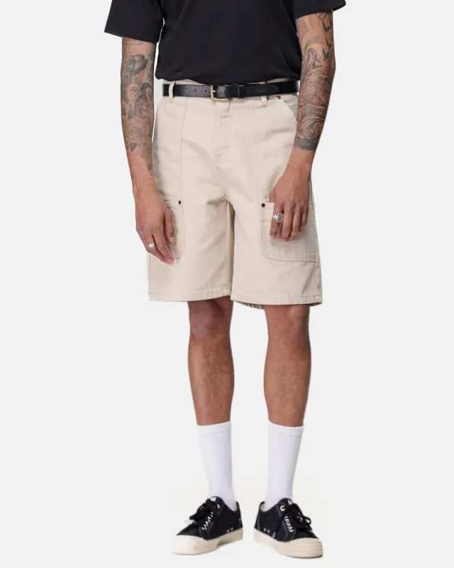 Albion Carpenter Shorts - Bone sold by P & Co