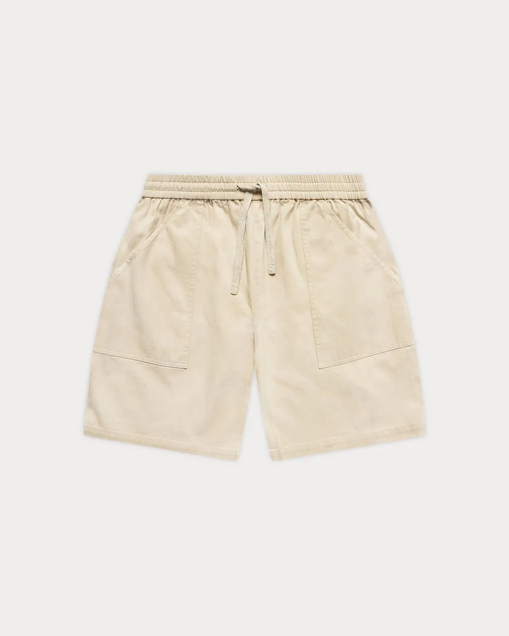 Service Fatigue Shorts - Stone sold by P & Co