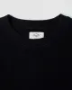 Crafted Ribbed Longsleeve - Washed Black sold by P & Co