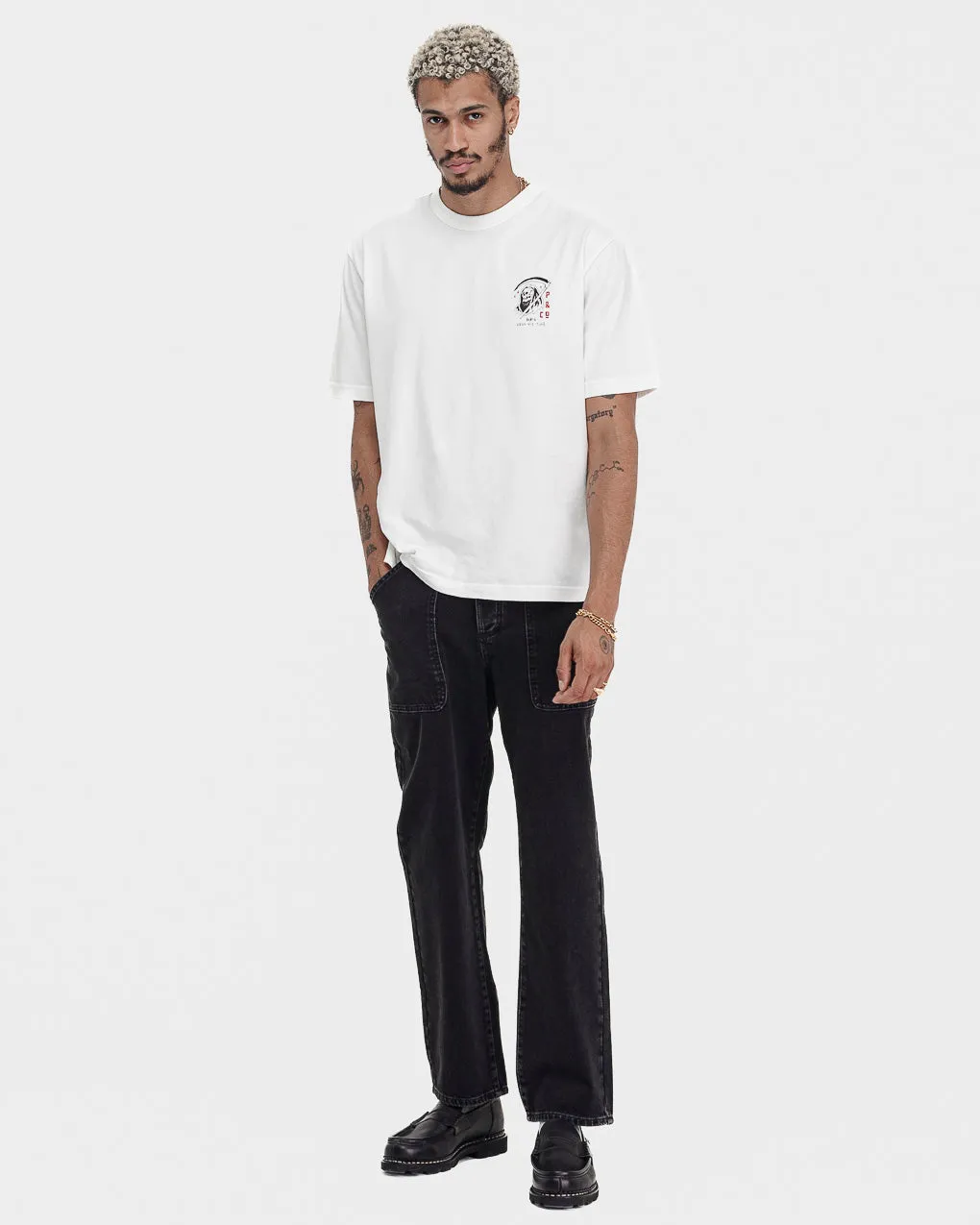 Reaper T-Shirt - Off White sold by P & Co product image thumbnail 4