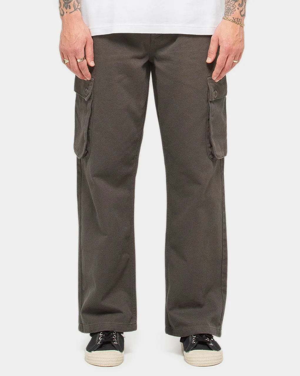 Depot Cargo Pant - Charcoal sold by P & Co