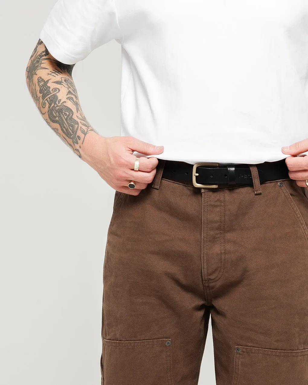 Albion Straight Fit Carpenter Pant - Caribou sold by P & Co product image thumbnail 3