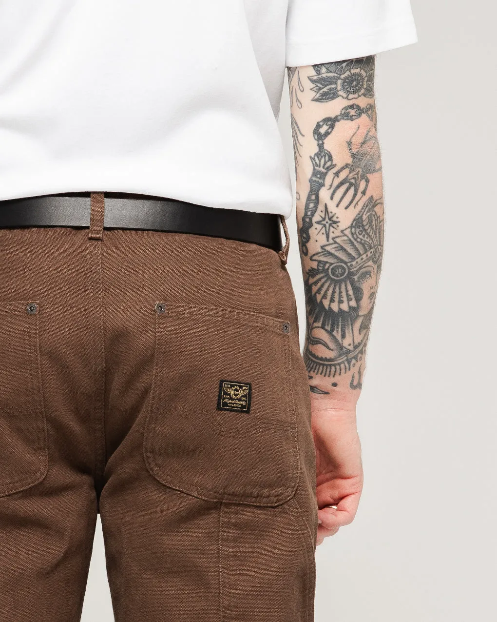 Albion Straight Fit Carpenter Pant - Caribou sold by P & Co product image thumbnail 5