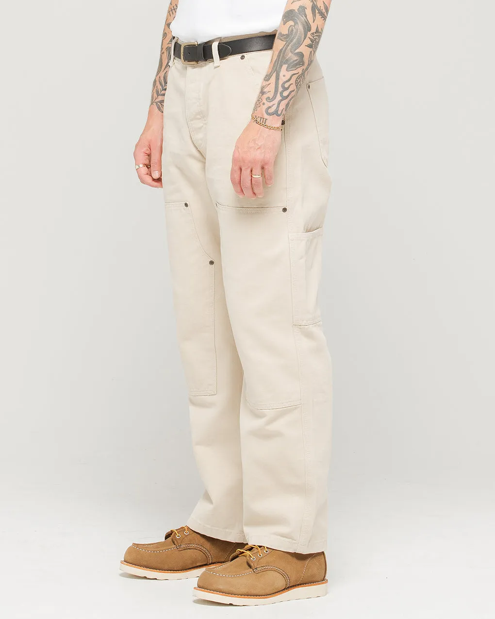 Albion Straight Fit Carpenter Pant - Bone sold by P & Co product image thumbnail 2