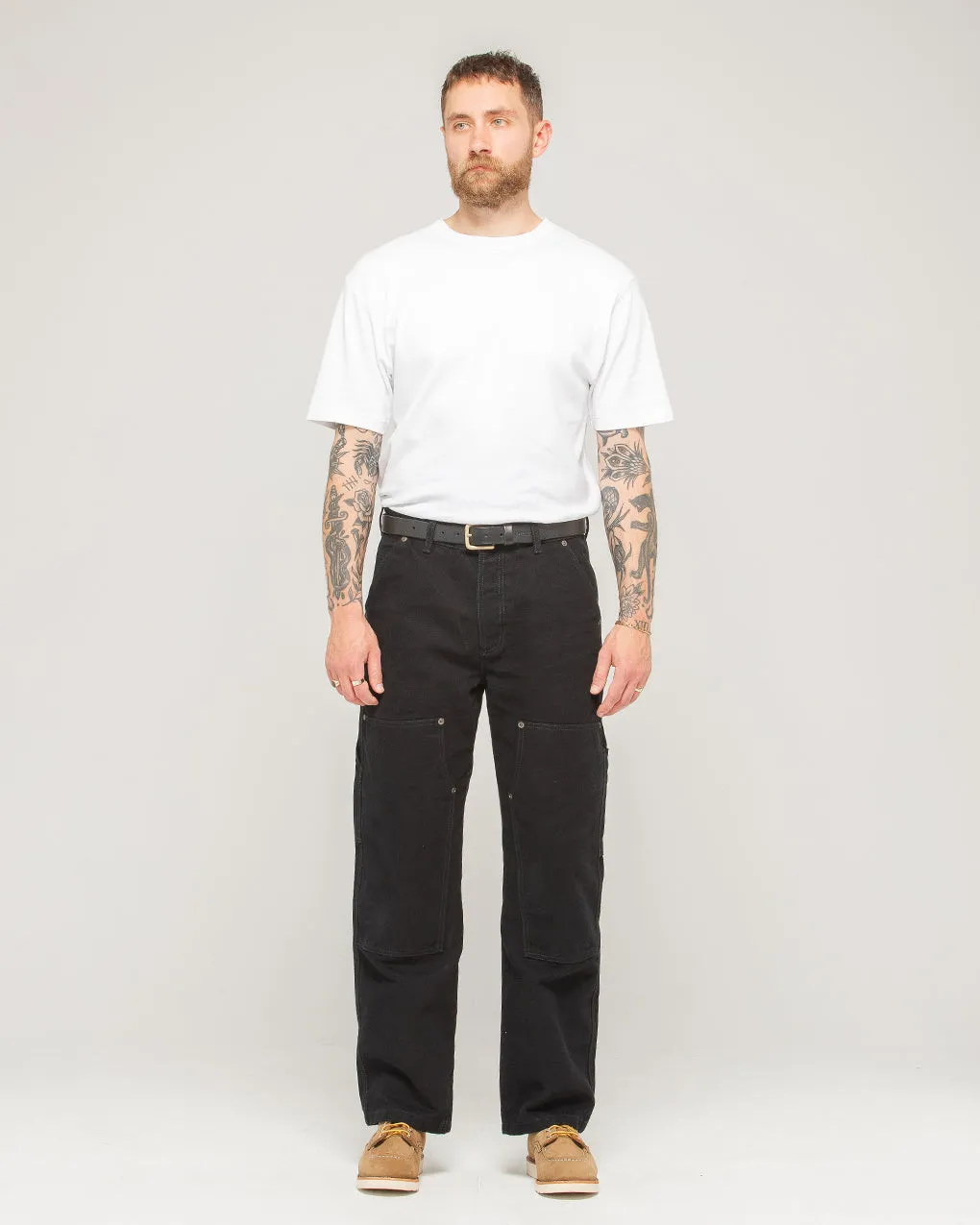 Albion Straight Fit Carpenter Pant - Black sold by P & Co product image thumbnail 2