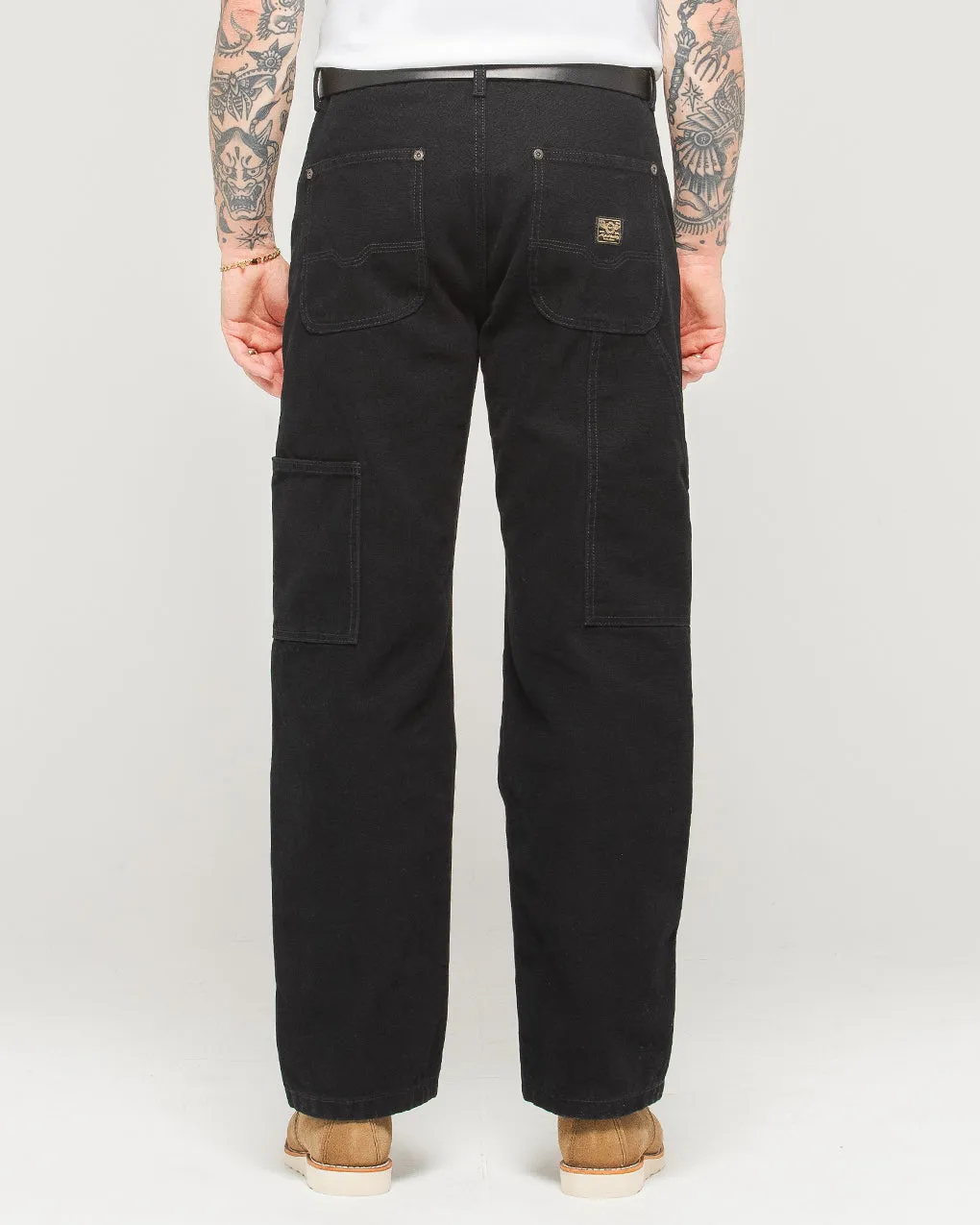 Albion Straight Fit Carpenter Pant - Black sold by P & Co product image thumbnail 3