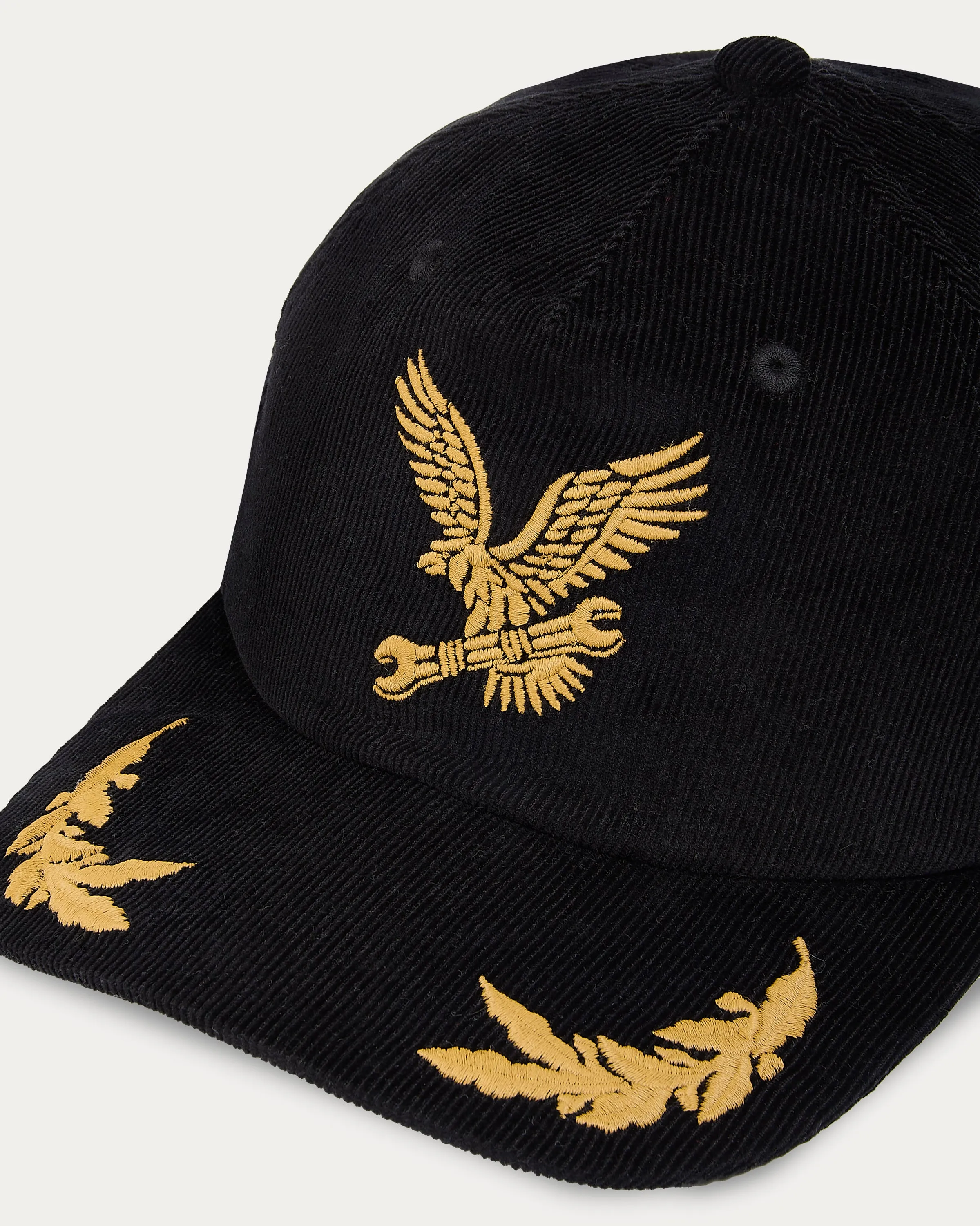 Paradise Trophy 5 Panel Cap - Black sold by P & Co product image thumbnail 3