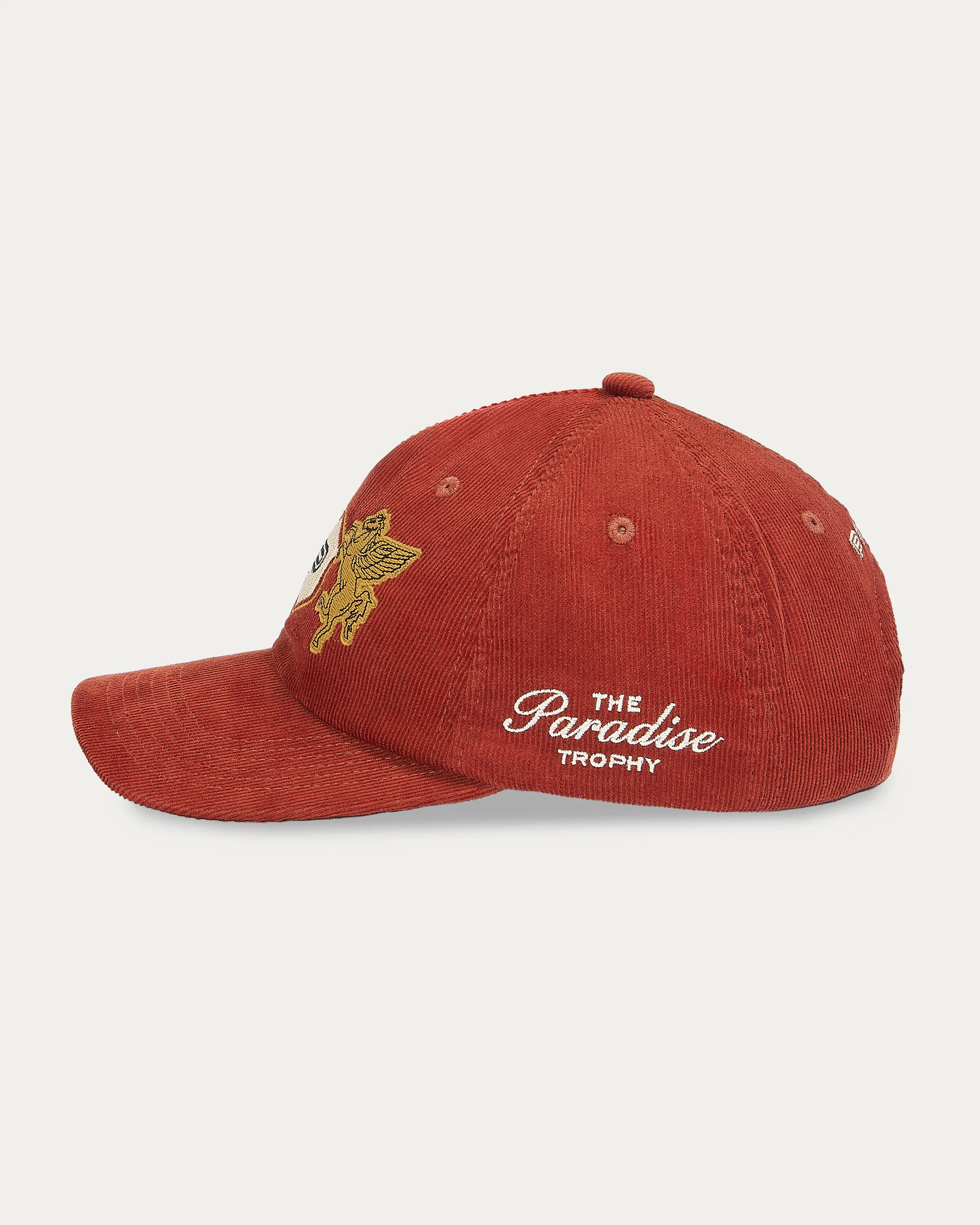 Paradise Trophy 5 Panel Cap - Red sold by P & Co product image thumbnail 5