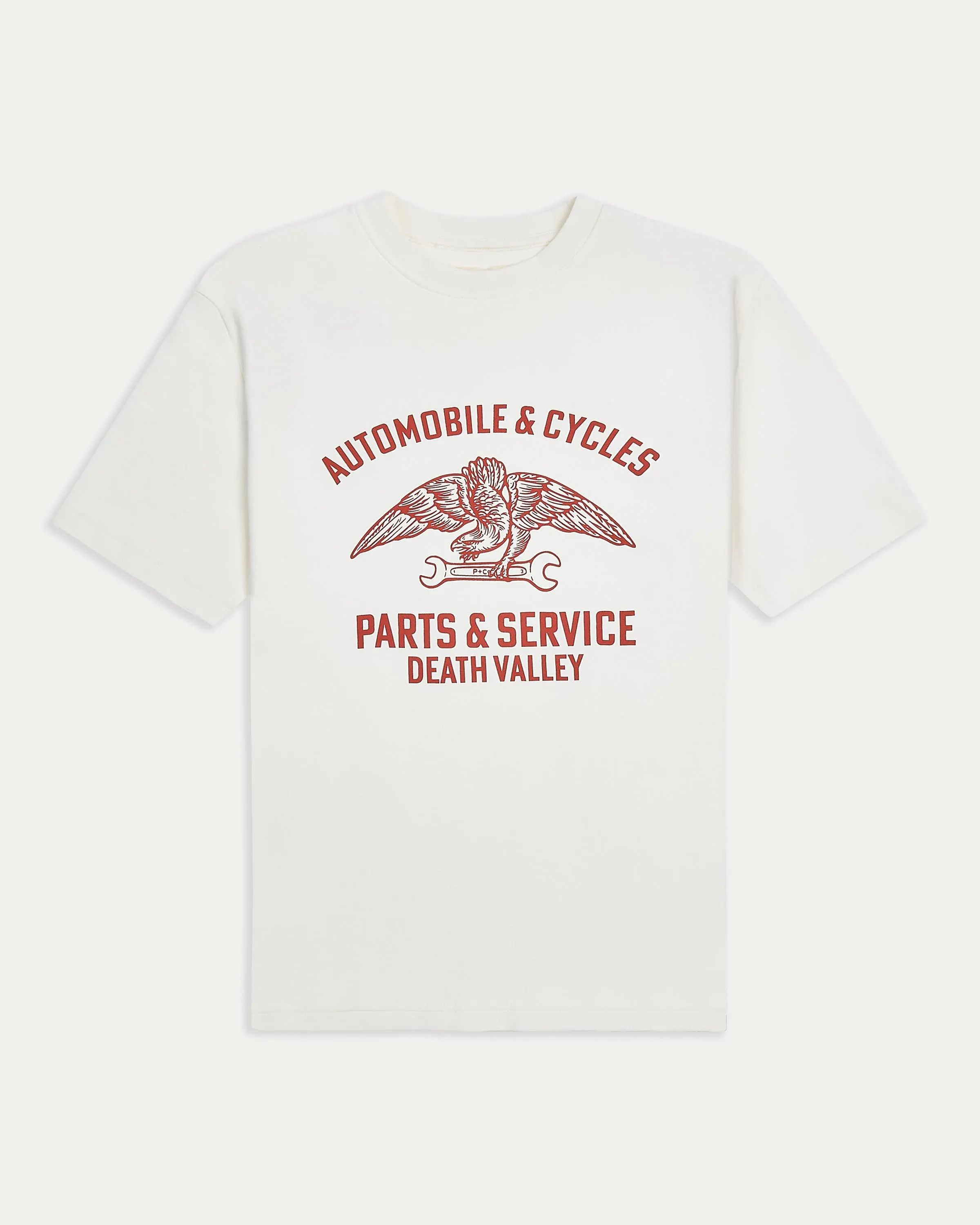 Parts & Service ‘50s T-Shirt - Off White sold by P & Co product image thumbnail 2
