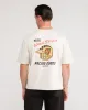 World Famous Boxy T-Shirt - Bone sold by P & Co