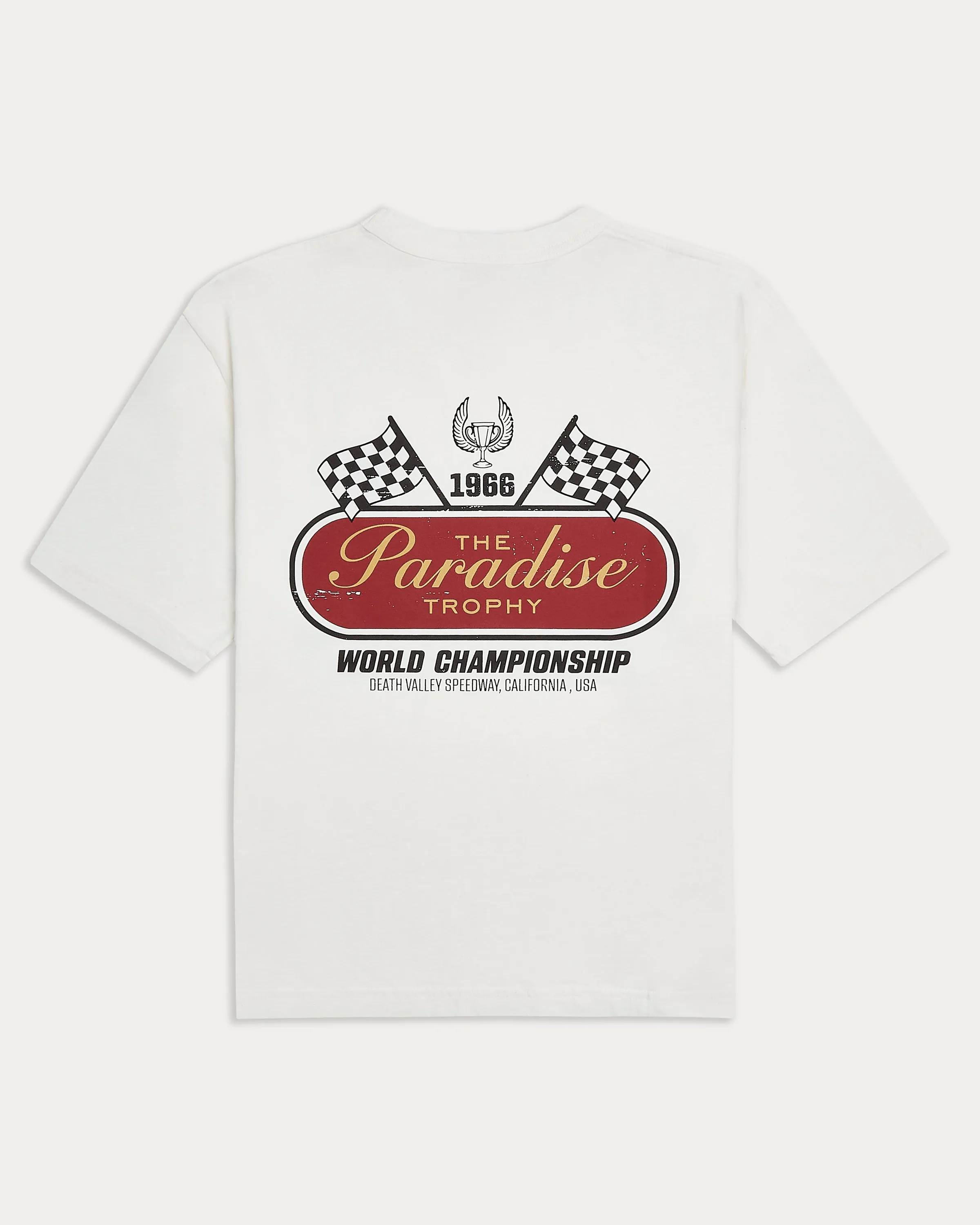 Paradise Trophy Boxy T-Shirt - Off White sold by P & Co