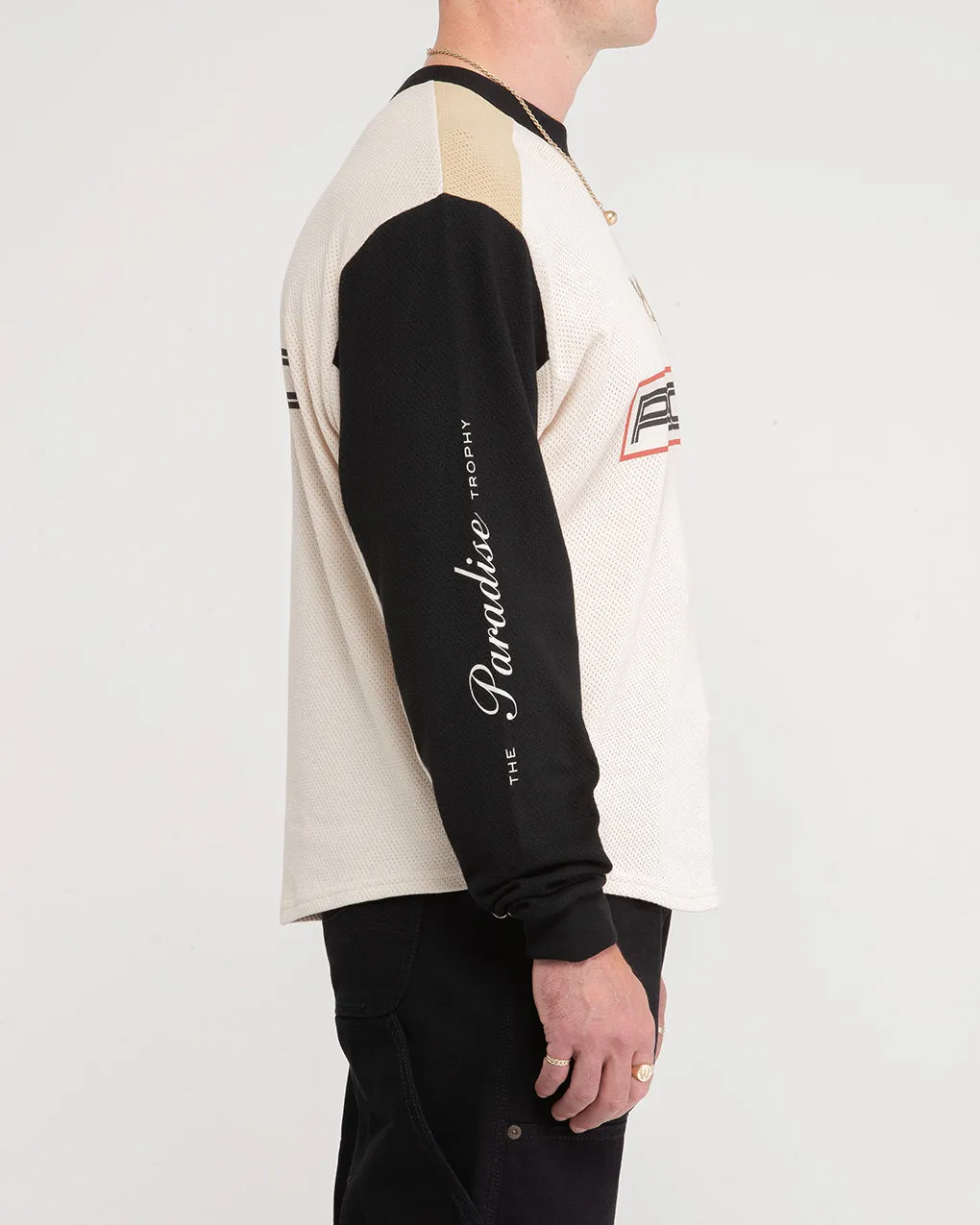 Paradise Trophy Racing Jersey - Ecru sold by P & Co product image thumbnail 4