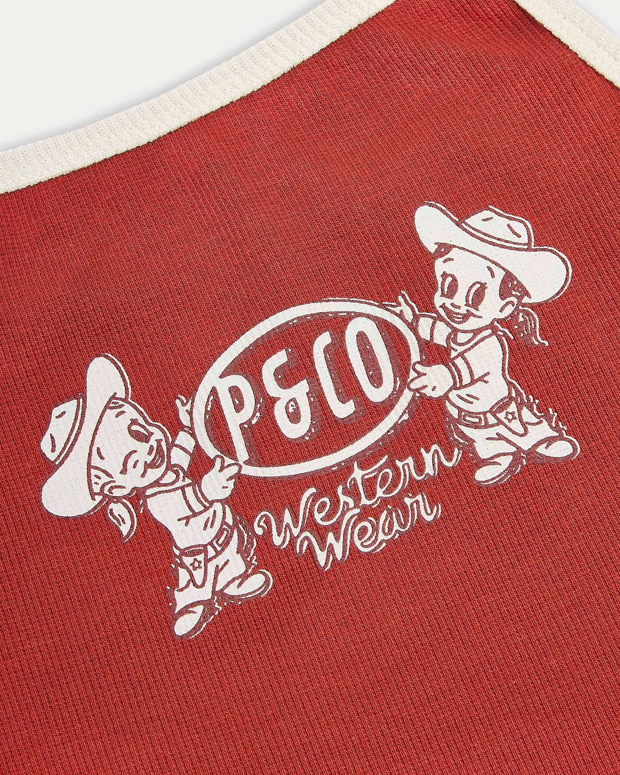 Western Wear Cami Top - Rust sold by P & Co product image thumbnail 5