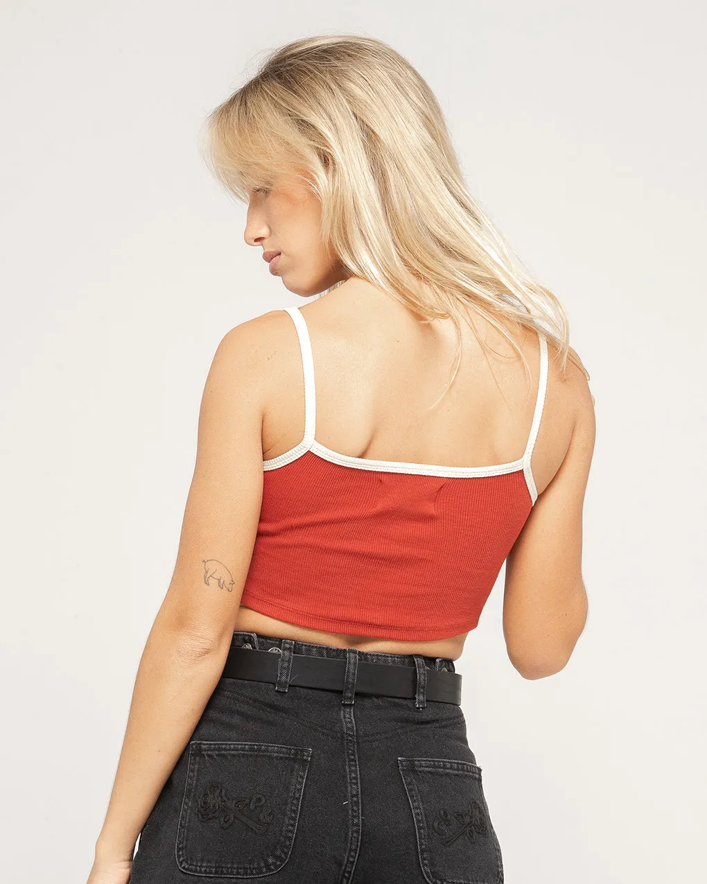 Western Wear Cami Top - Rust sold by P & Co product image thumbnail 4