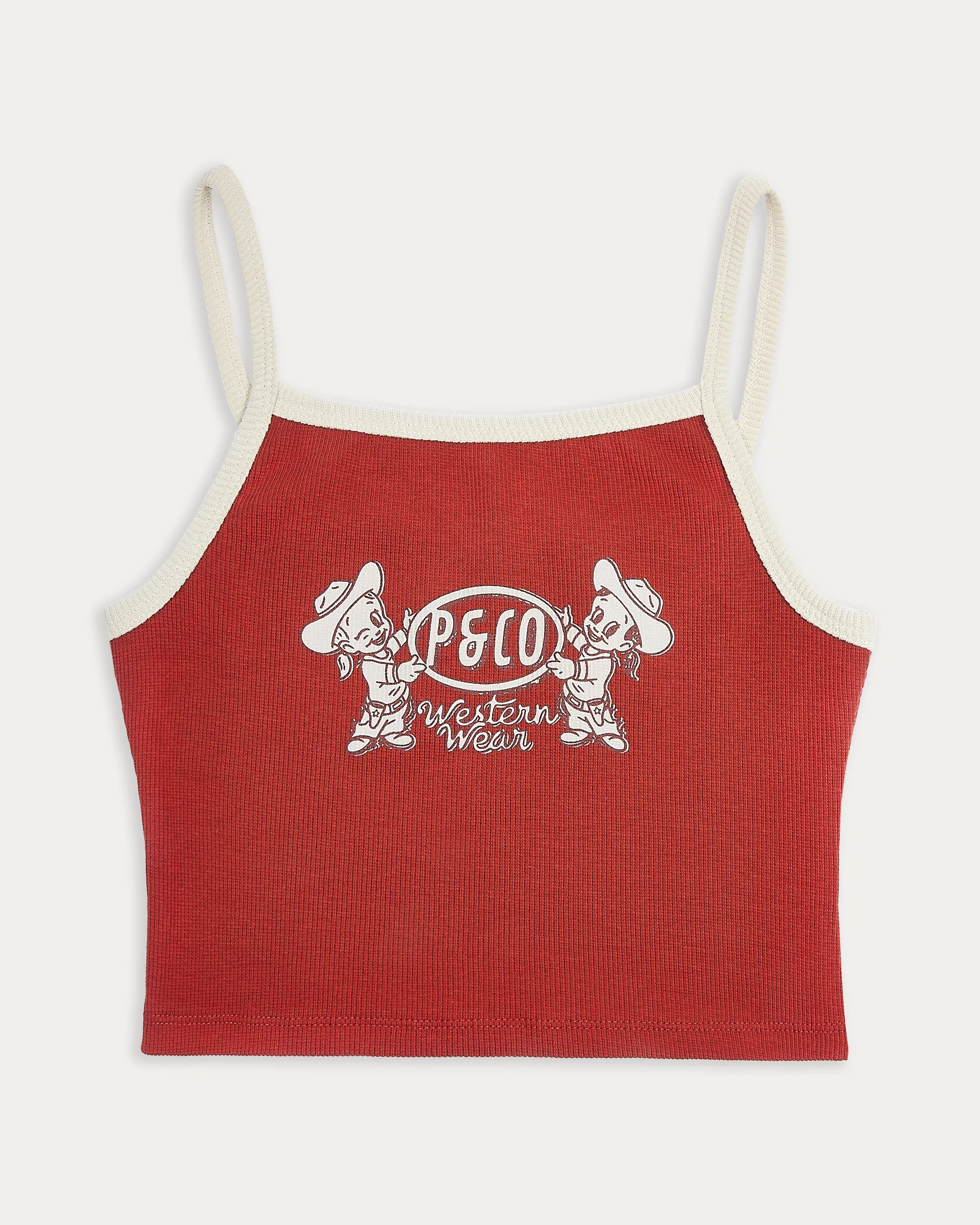 Western Wear Cami Top - Rust sold by P & Co product image thumbnail 2