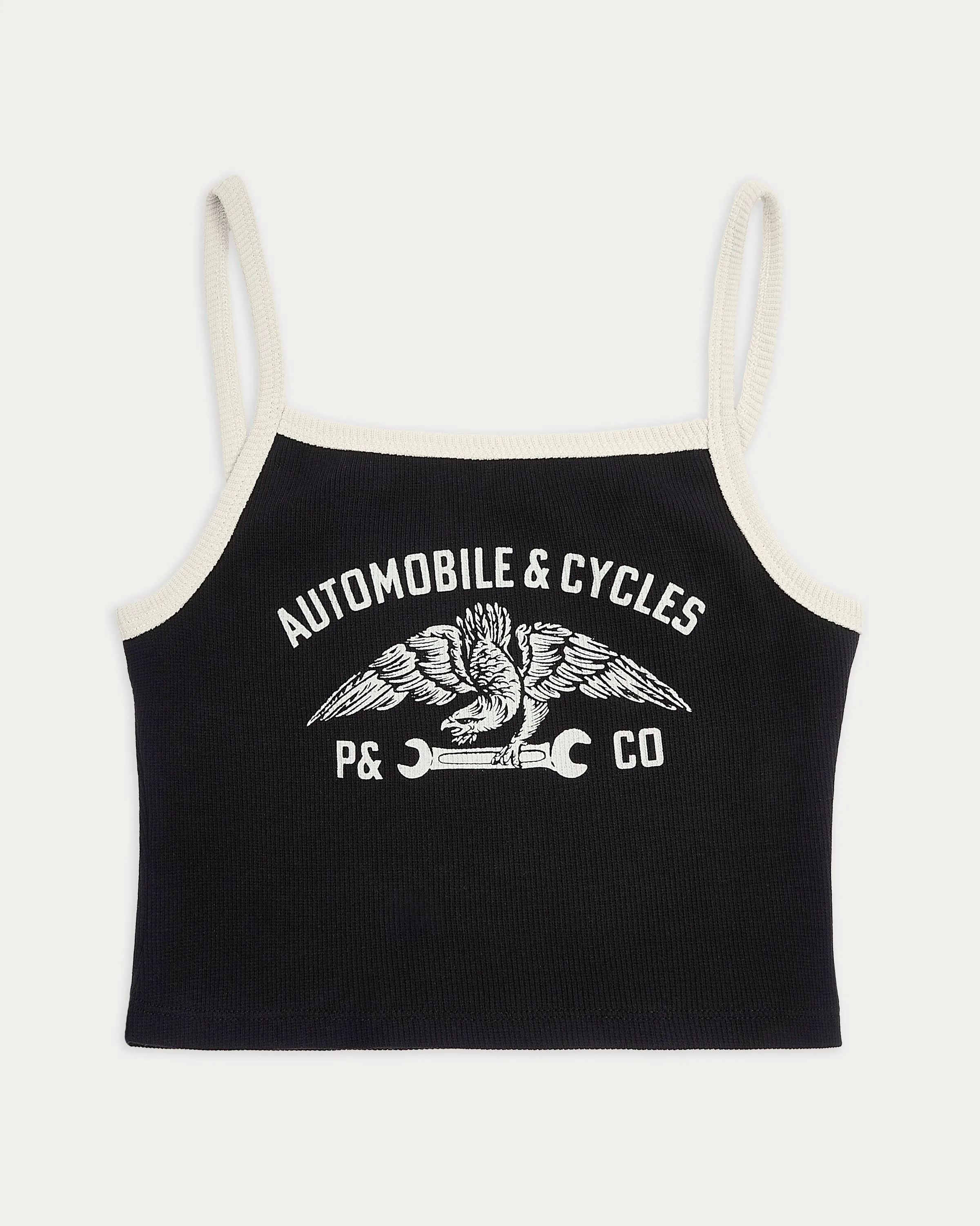 Automobiles & Cycles Cami Top - Washed Black sold by P & Co product image thumbnail 2