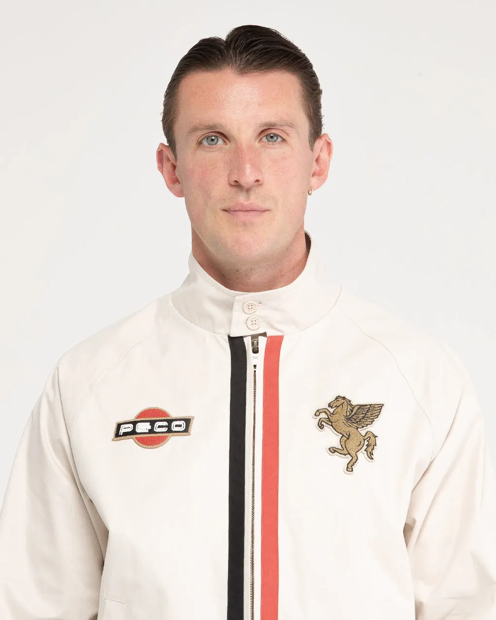 Pegasus Harrington Jacket - Ecru sold by P & Co product image thumbnail 5