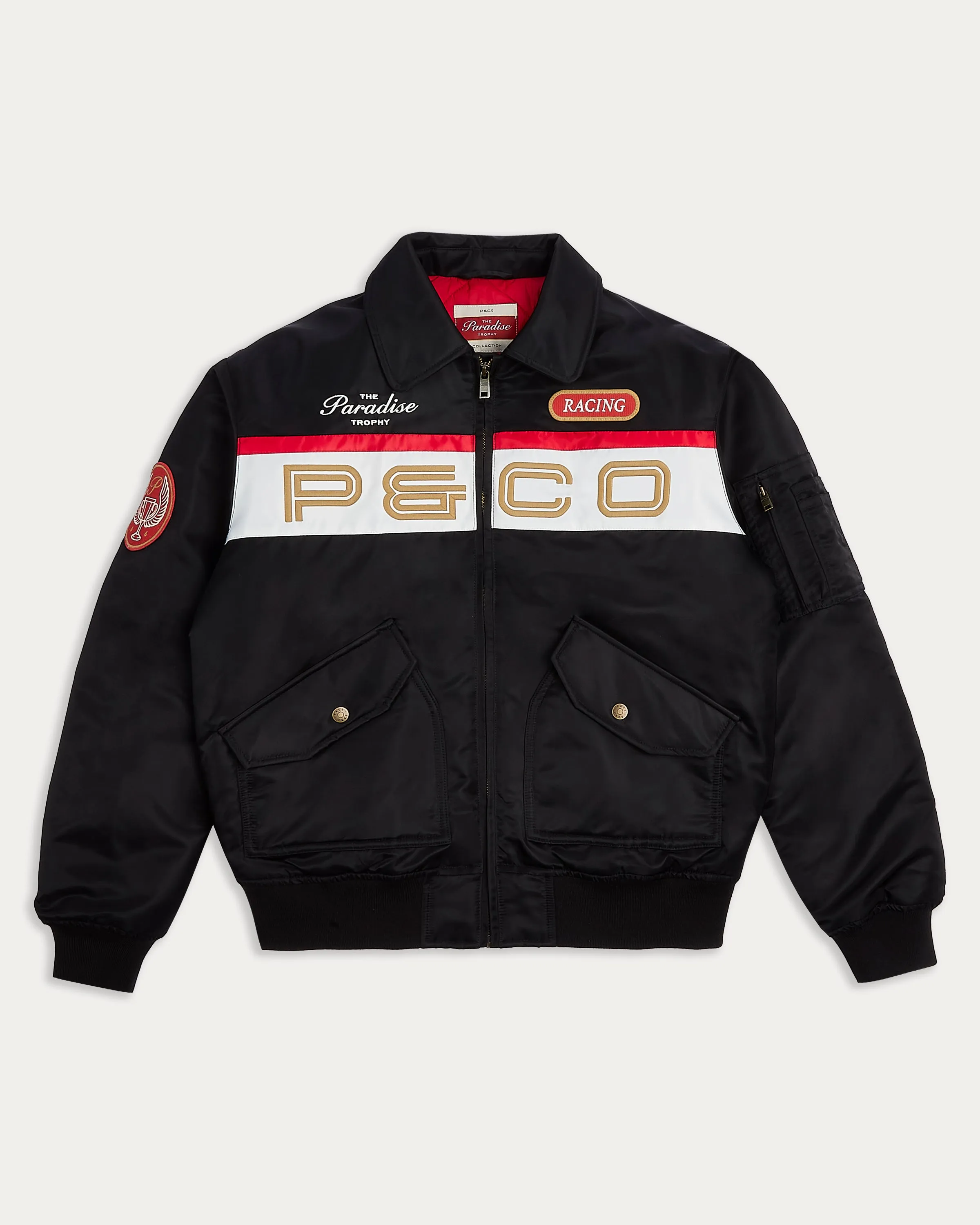 Paradise Trophy Bomber Jacket - Black sold by P & Co product image thumbnail 5