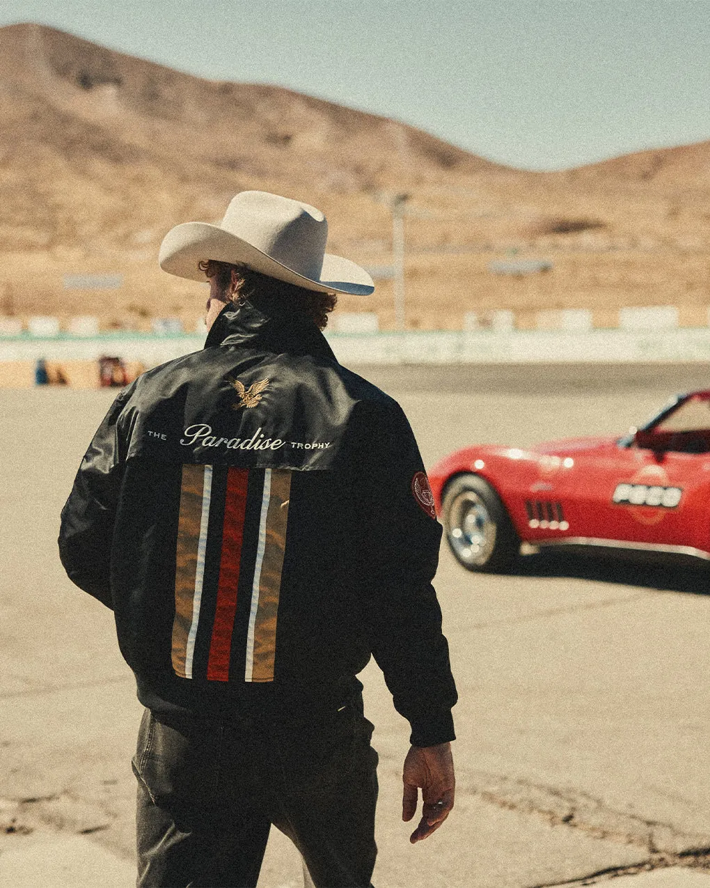 Paradise Trophy Bomber Jacket - Black sold by P & Co product image thumbnail 4