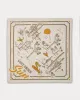 Lost Under The Sun Bandana - Bone sold by P & Co