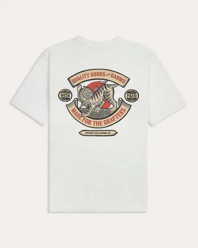 Quality Goods T-Shirt - Off White sold by P & Co