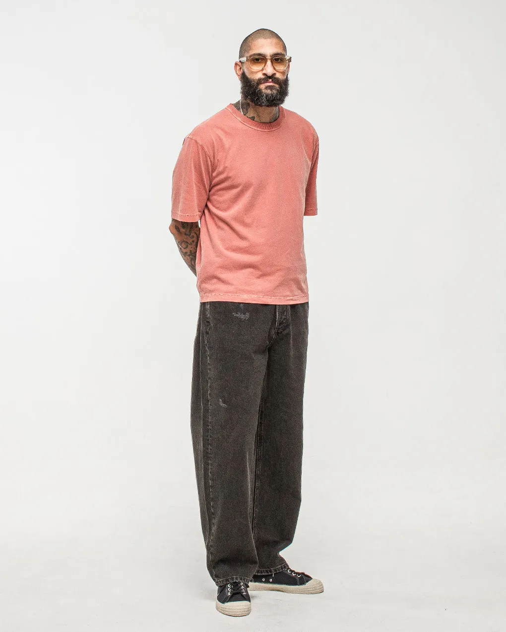 Essential Boxy T-Shirt - Faded Sienna sold by P & Co product image thumbnail 5