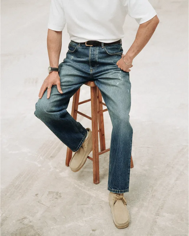 Barstow Denim Jean - Vintage Blue sold by P & Co