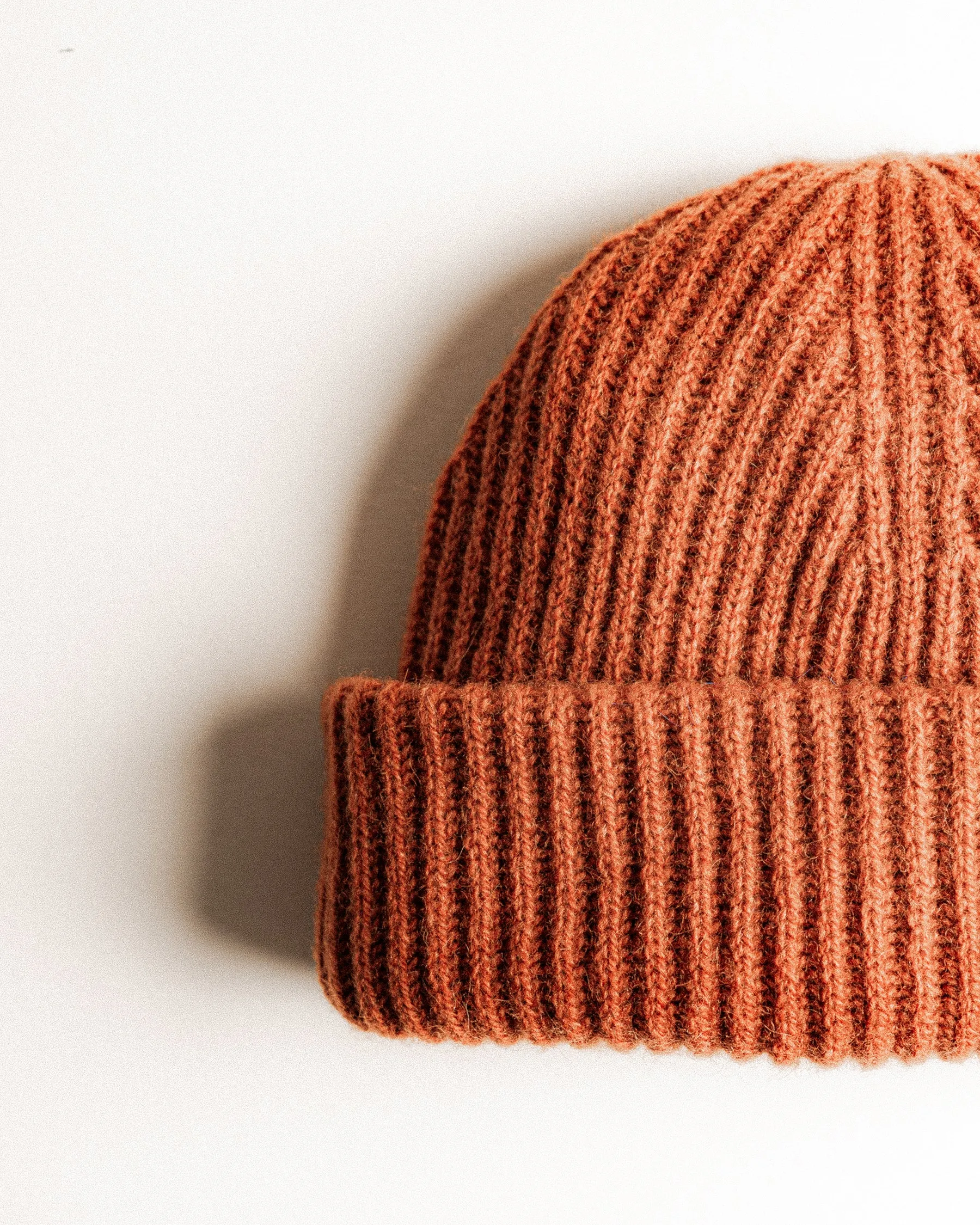 Deck Beanie - Rust sold by P & Co product image thumbnail 4