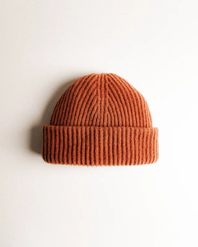Deck Beanie - Rust sold by P & Co