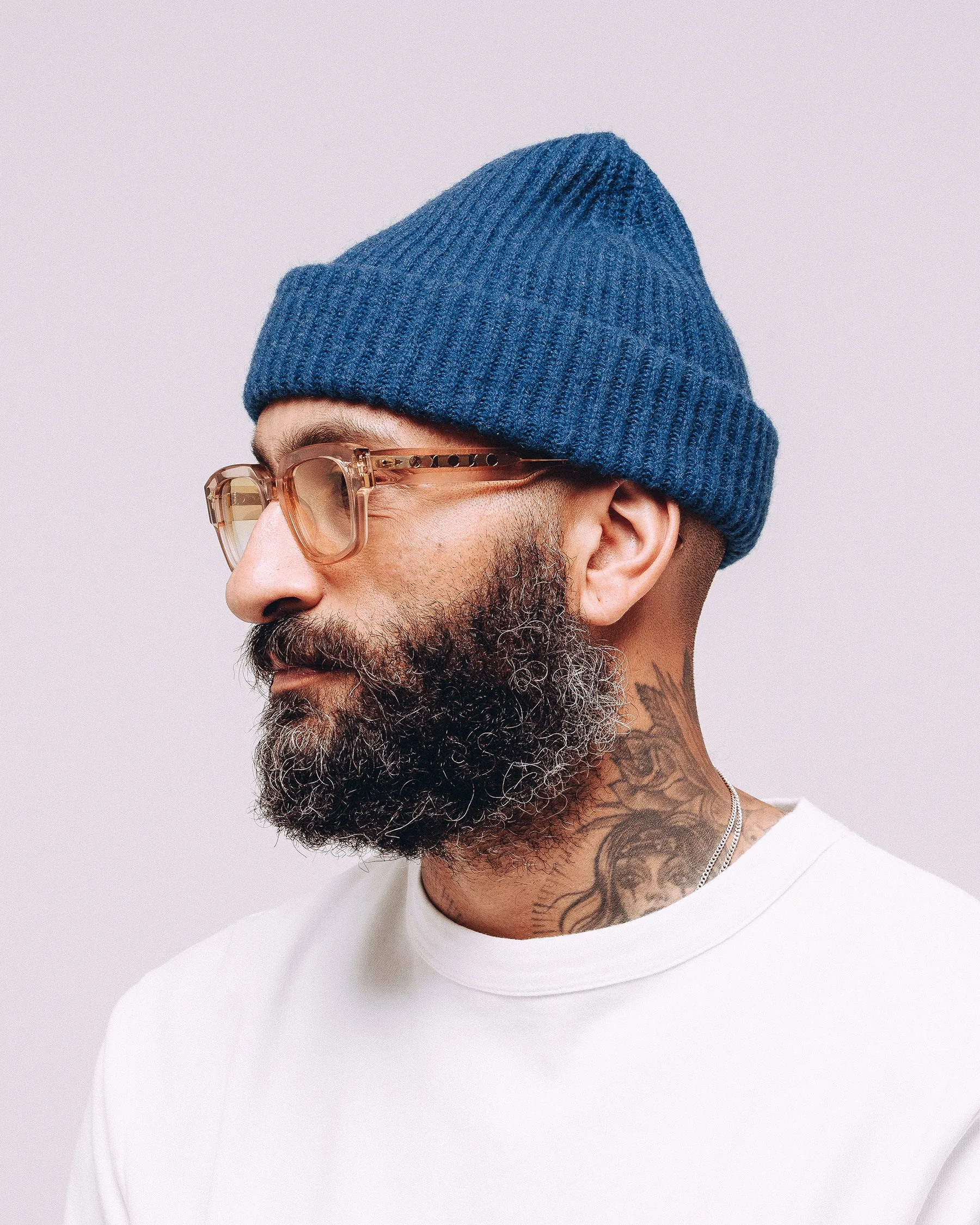 Deck Beanie - Cobalt Blue sold by P & Co product image thumbnail 2