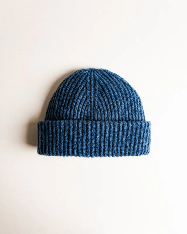 Deck Beanie - Cobalt Blue sold by P & Co