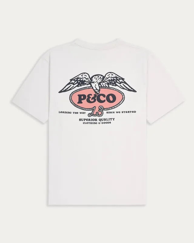 Superior Quality T-Shirt - Bone sold by P & Co