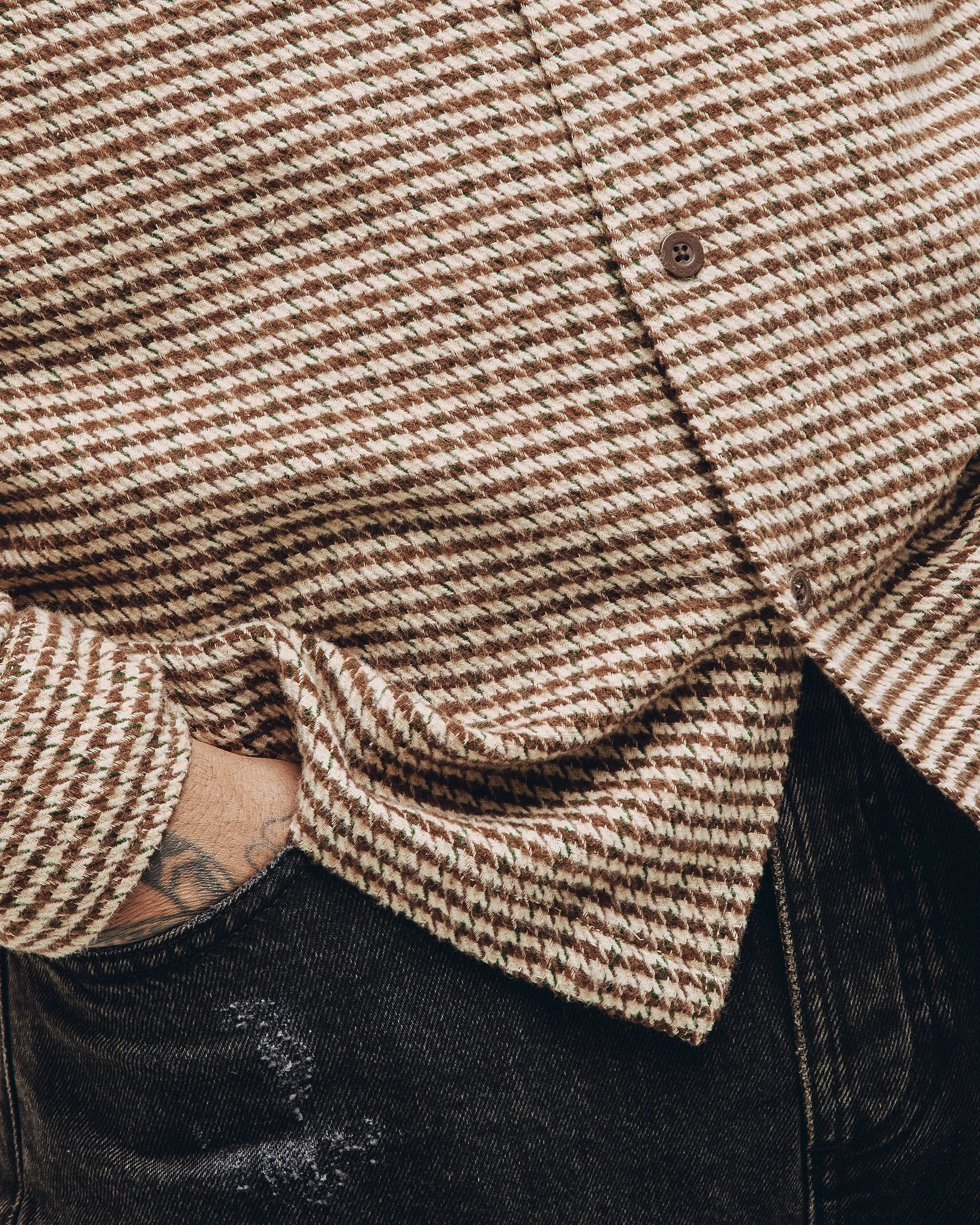Hawthorne Shirt - Puppytooth sold by P & Co product image thumbnail 5