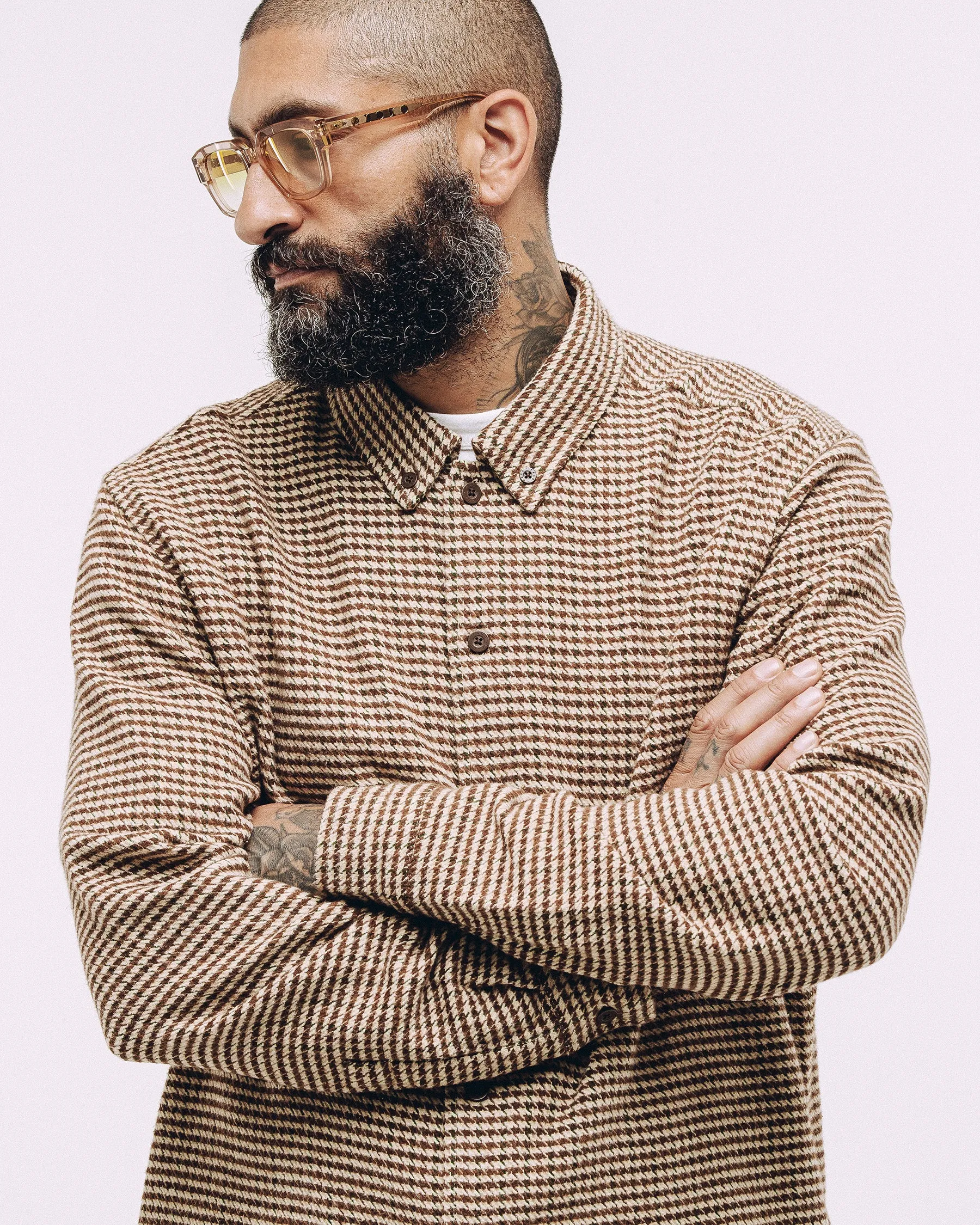 Hawthorne Shirt - Puppytooth sold by P & Co product image thumbnail 4