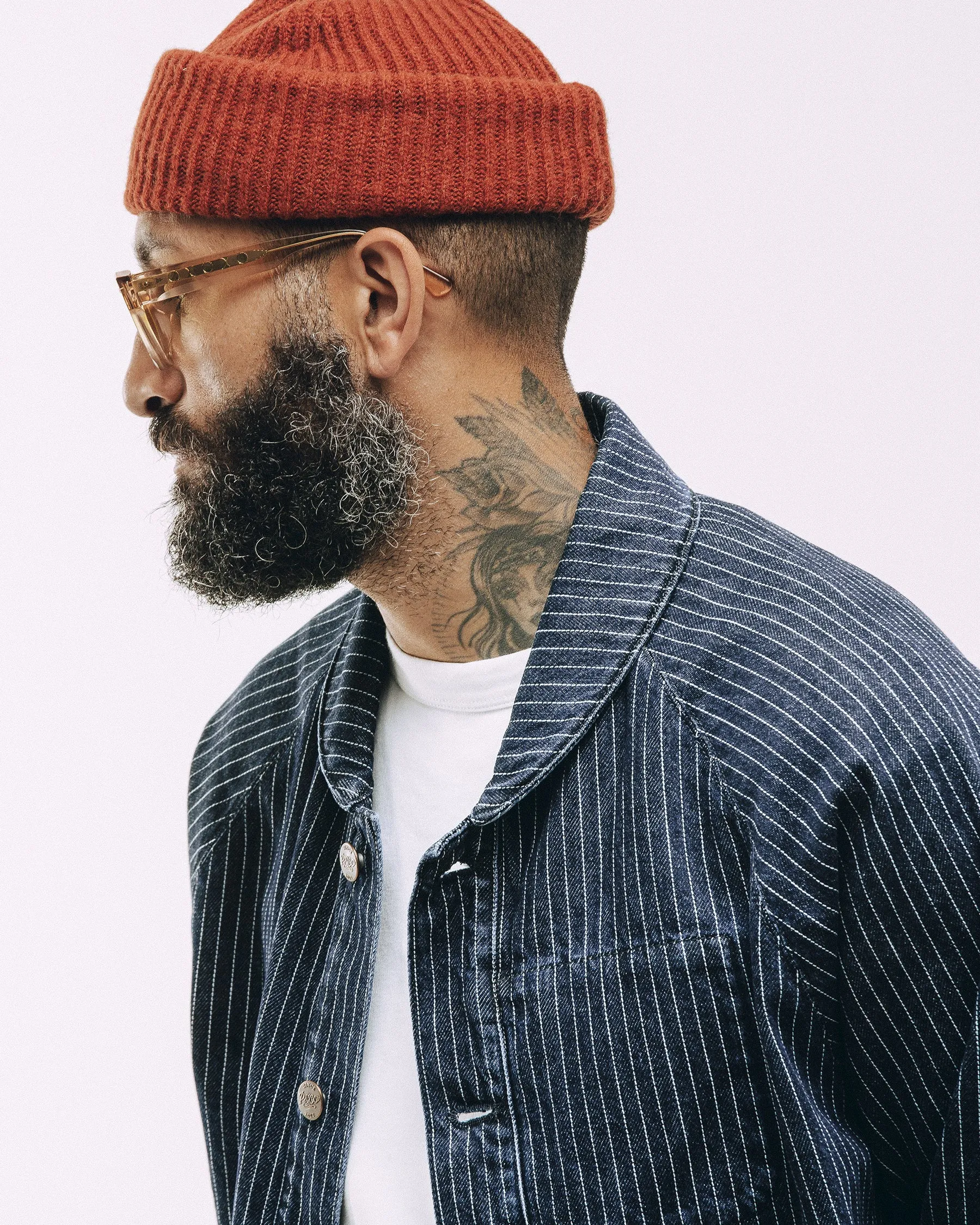 Vyse Chore Jacket - Blue Hickory sold by P & Co product image thumbnail 4
