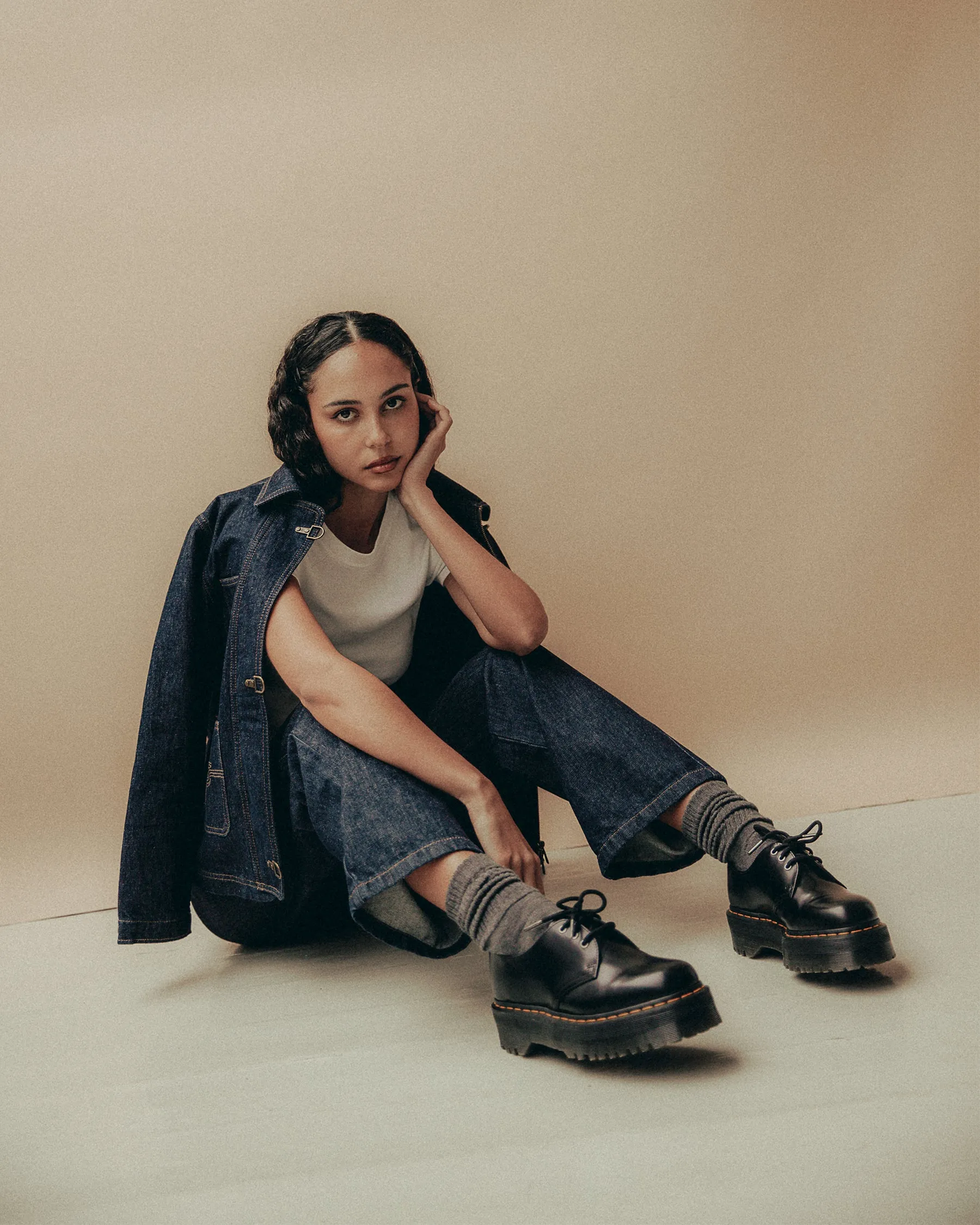 Foundry Denim Jacket - Raw Indigo sold by P & Co product image thumbnail 5