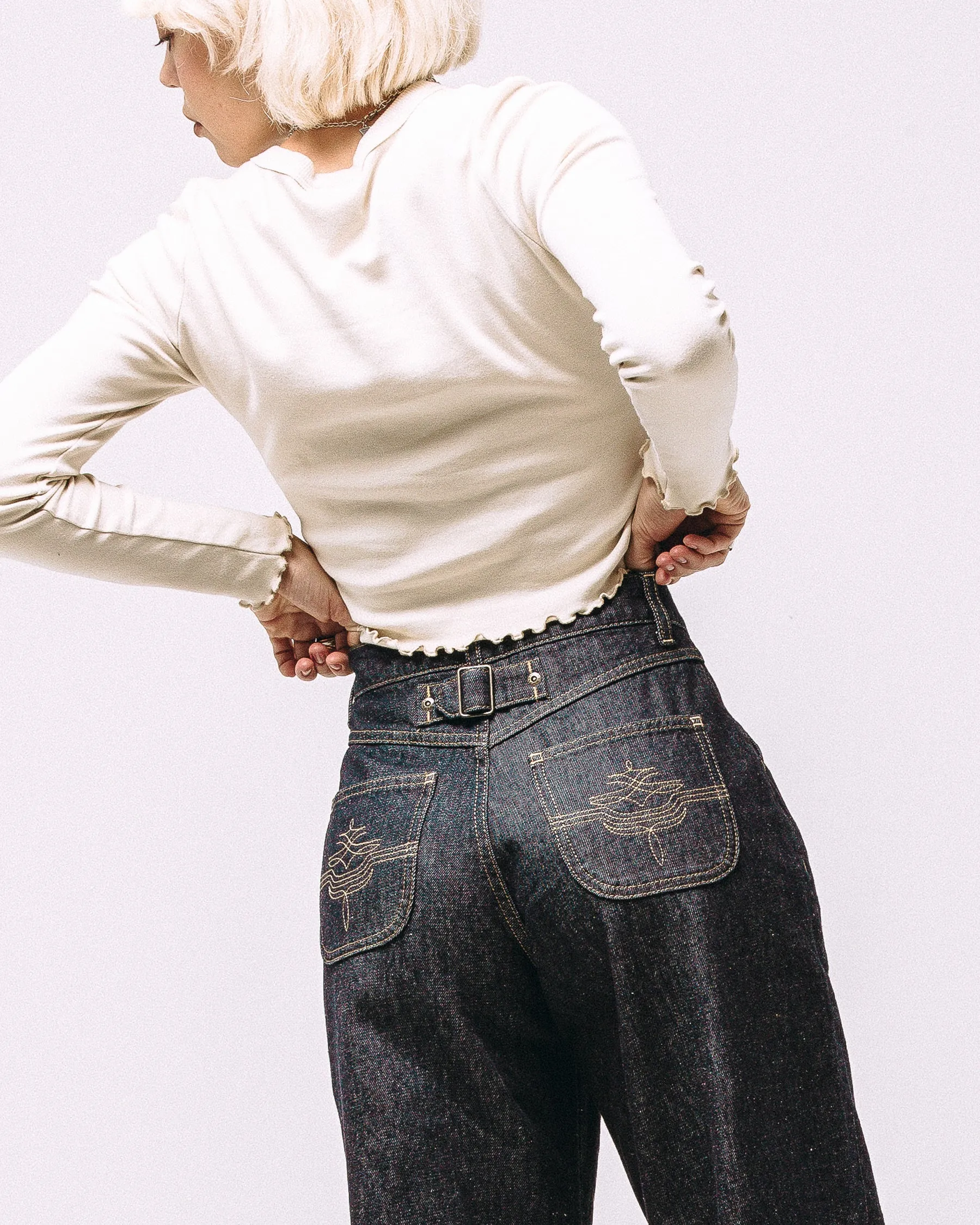 Nomad Denim Pant - Raw Indigo sold by P & Co product image thumbnail 2