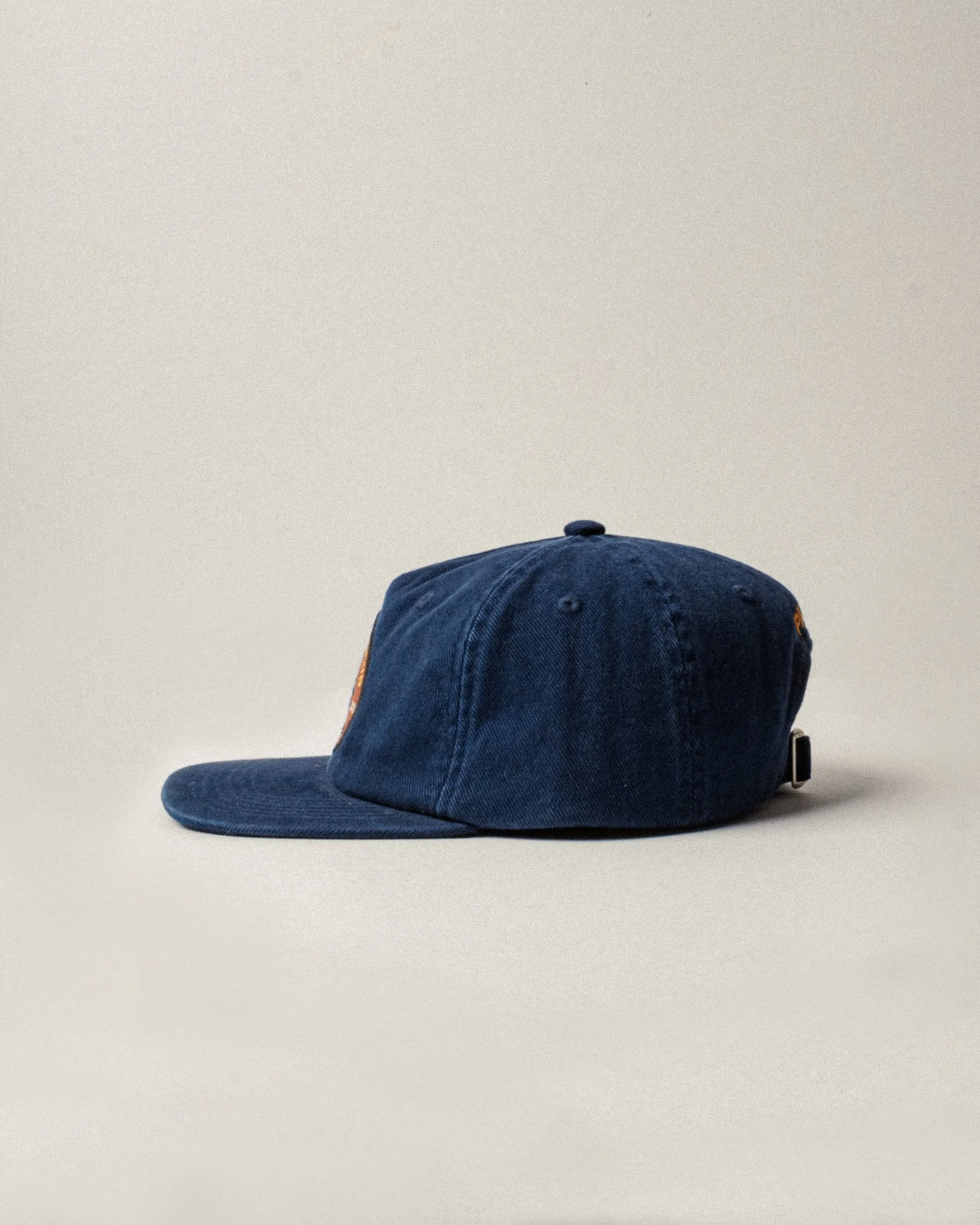 Hard Luck 5 Panel Cap - Navy sold by P & Co product image thumbnail 5