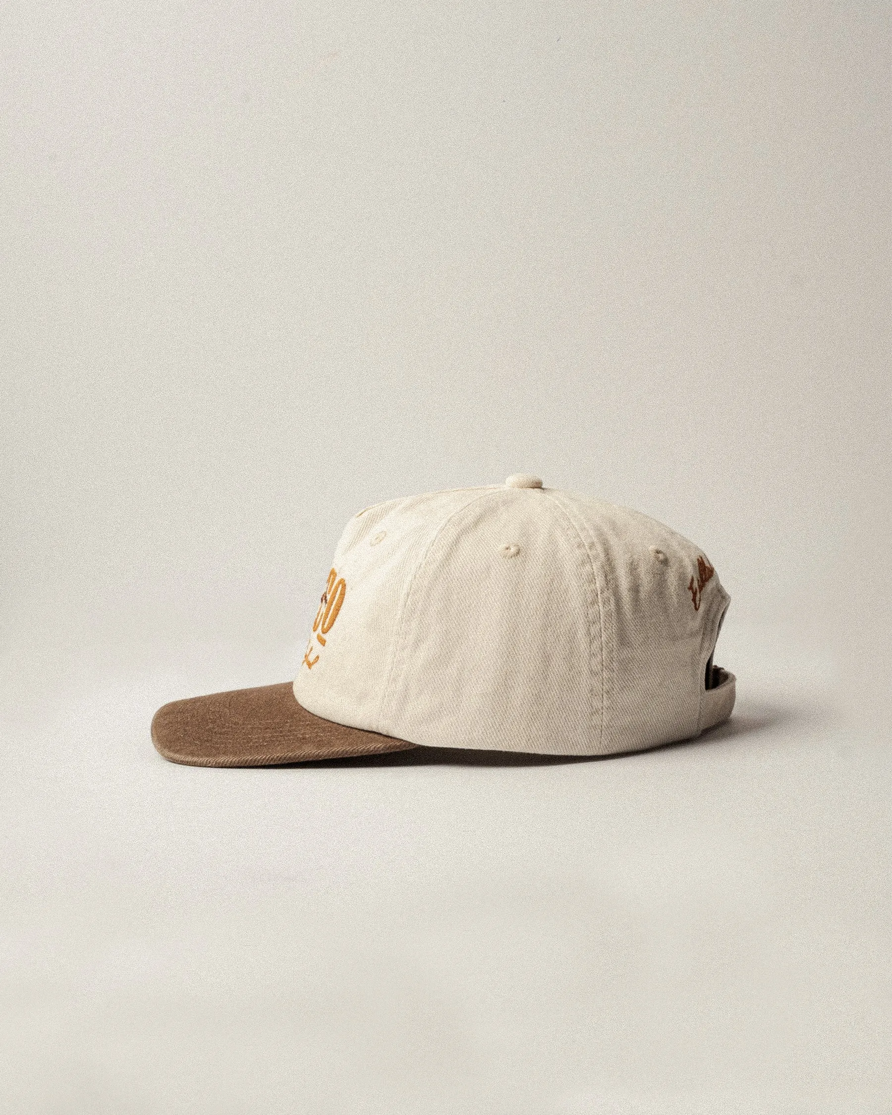 Hold Fast 5 Panel Cap - Ecru sold by P & Co product image thumbnail 5