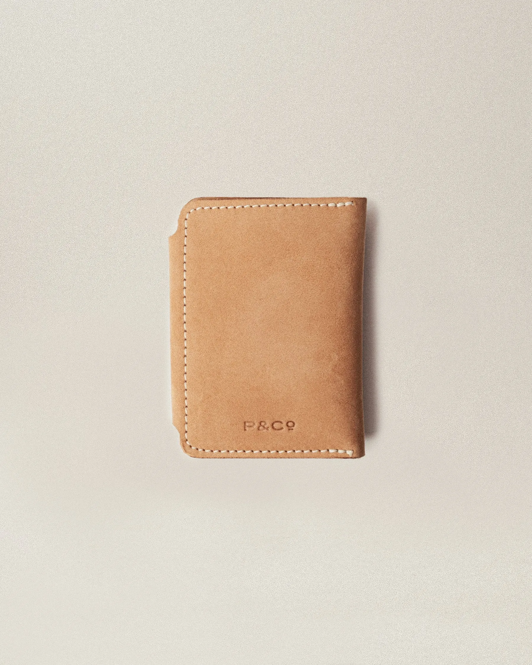 Mesa Nubuck Wallet - Tan sold by P & Co product image thumbnail 2