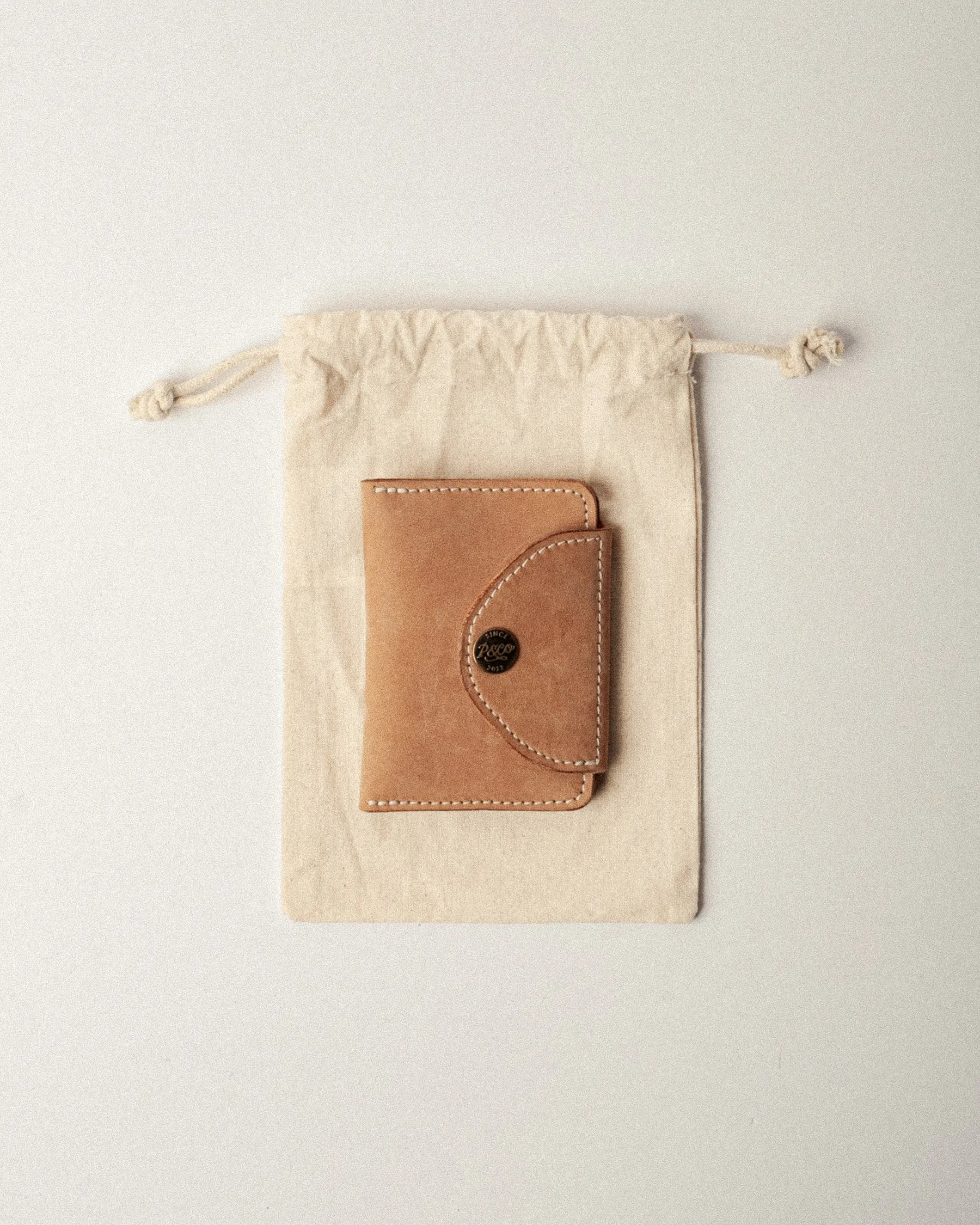 Mesa Nubuck Wallet - Tan sold by P & Co product image thumbnail 5