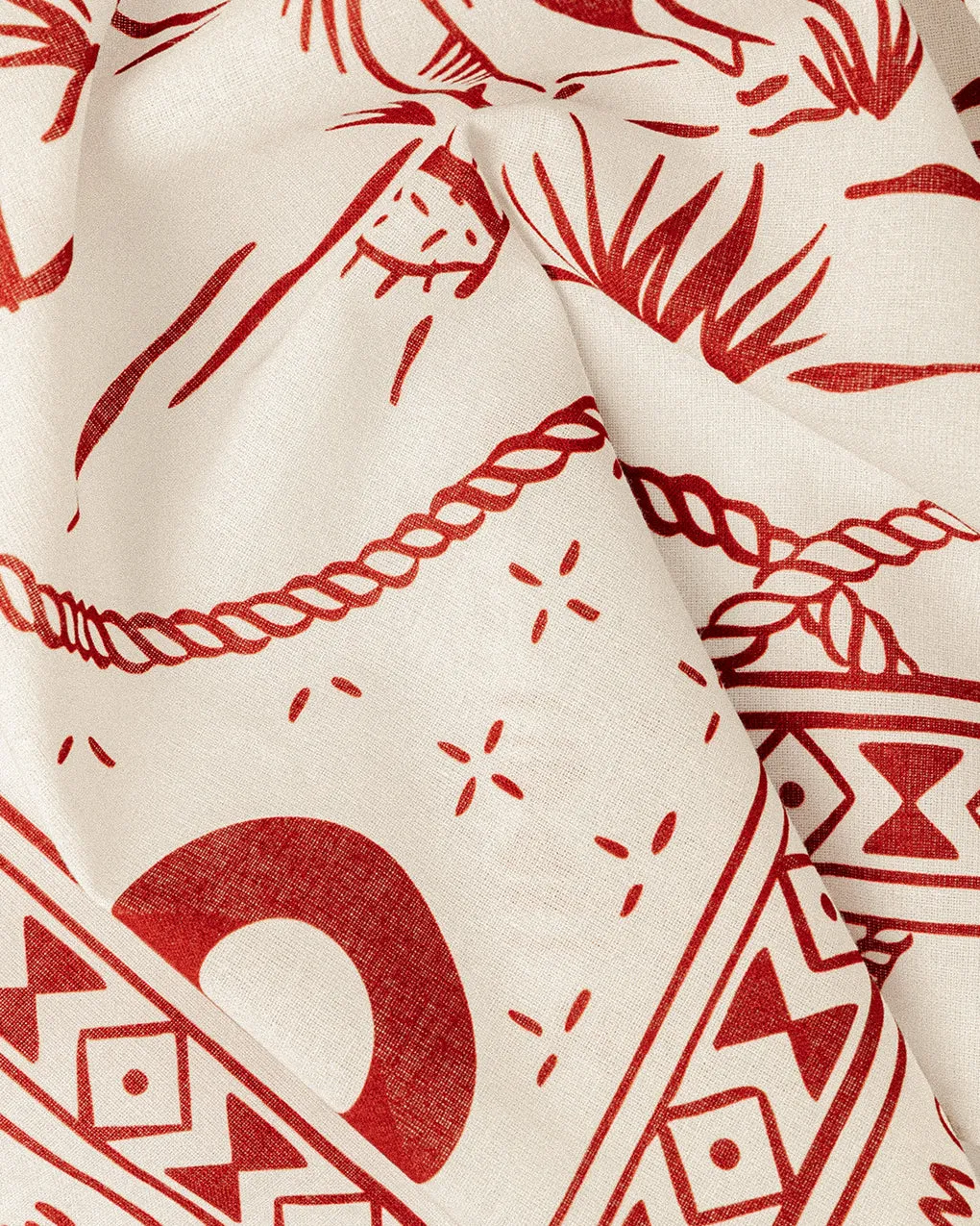Lone Ranger Bandana - Ecru sold by P & Co product image thumbnail 2