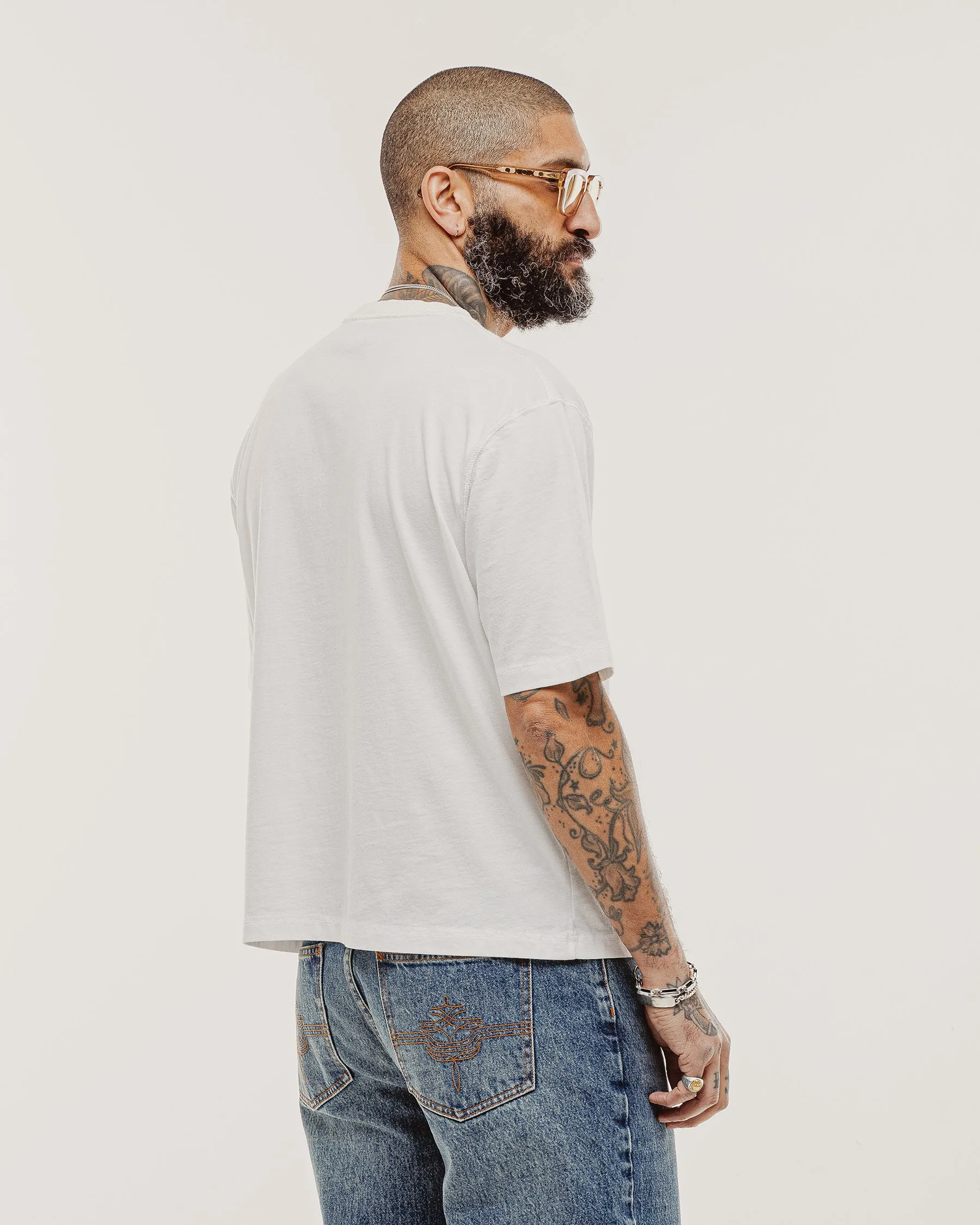 Essential Boxy T-Shirt - White sold by P & Co product image thumbnail 2