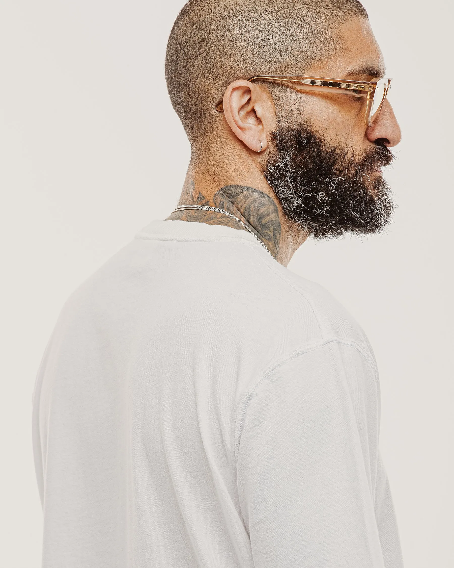 Essential Boxy T-Shirt - White sold by P & Co product image thumbnail 5