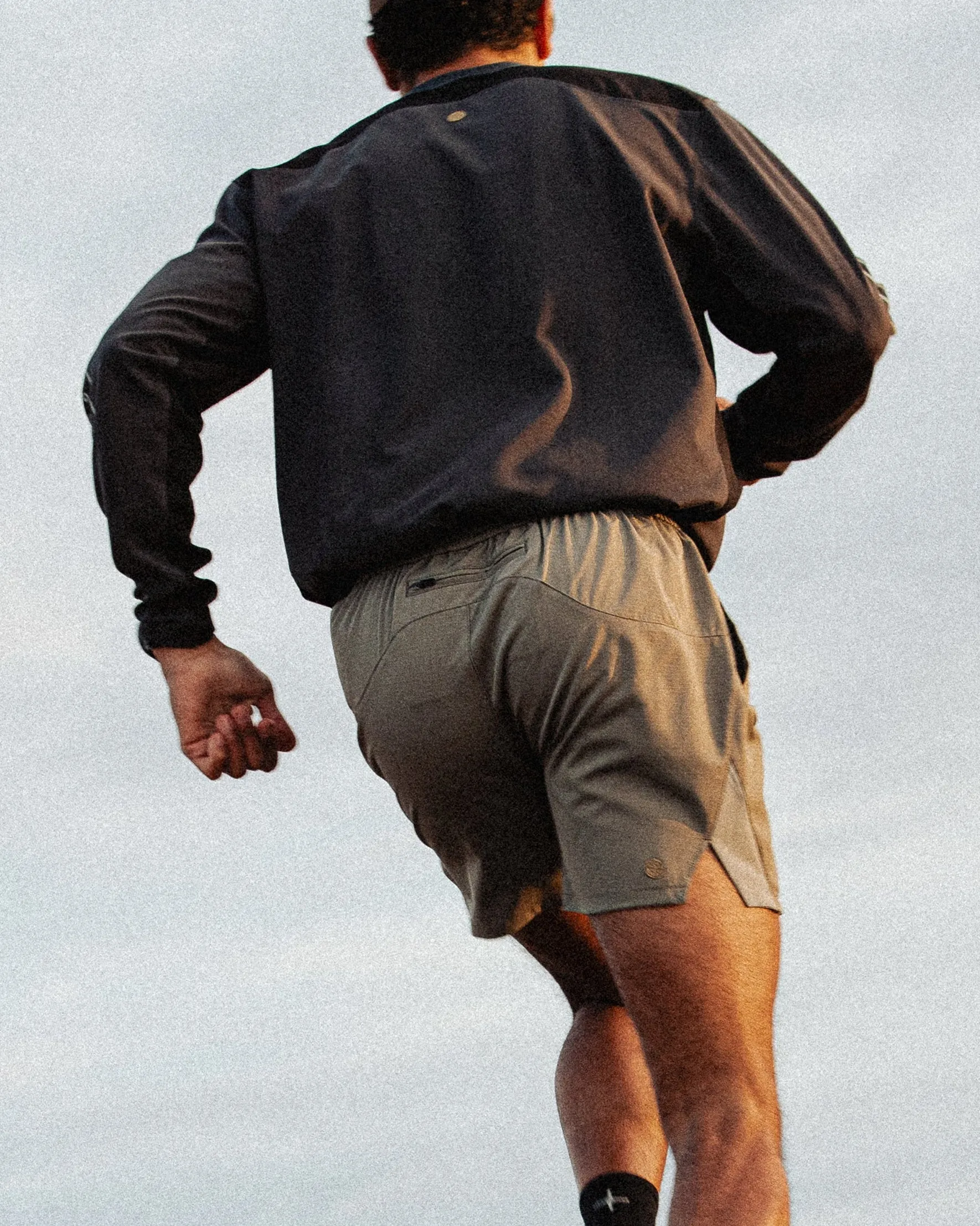 Space Trail Shorts - Sage sold by P & Co product image thumbnail 4