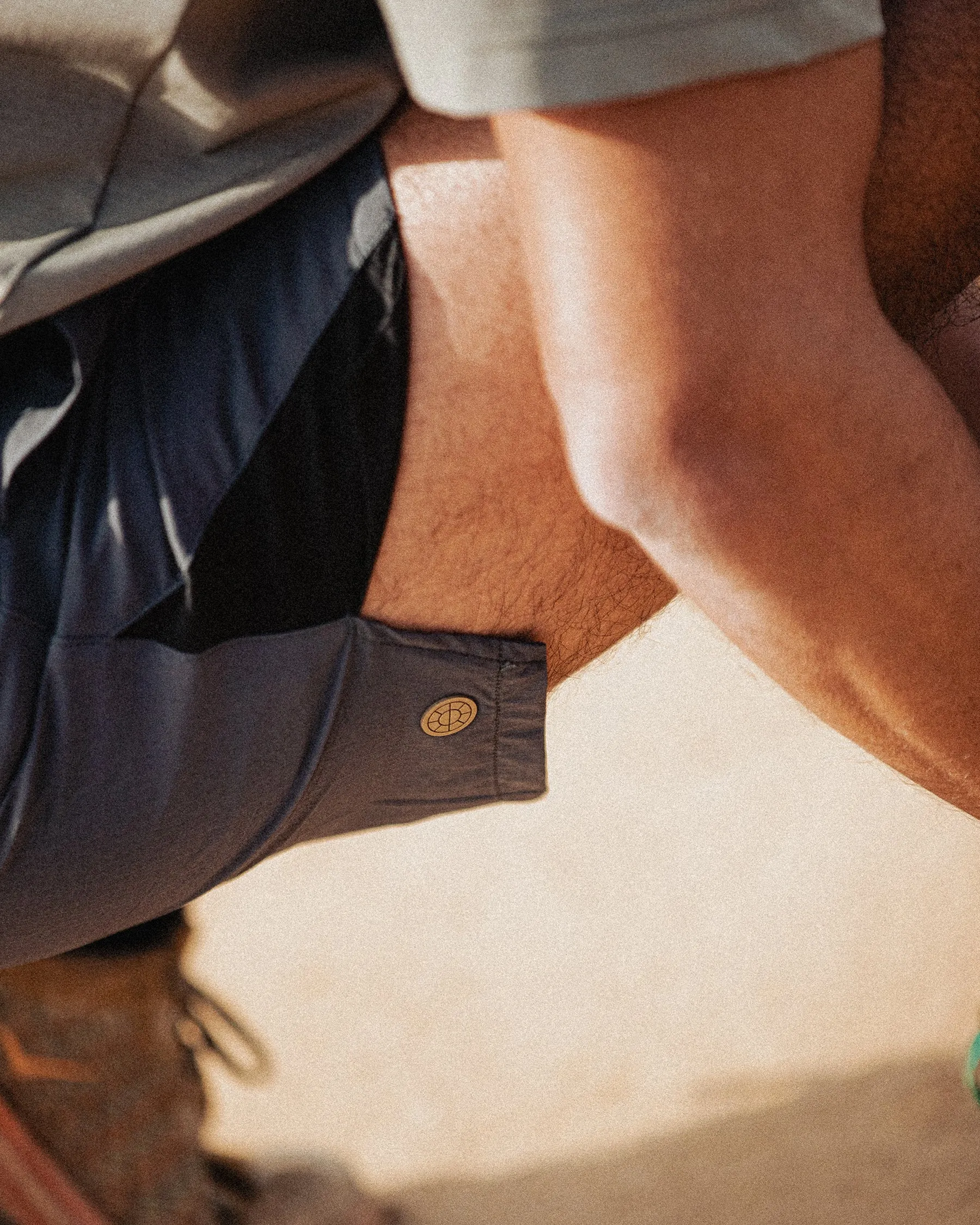 Sun Trail Shorts - Charcoal sold by P & Co product image thumbnail 5